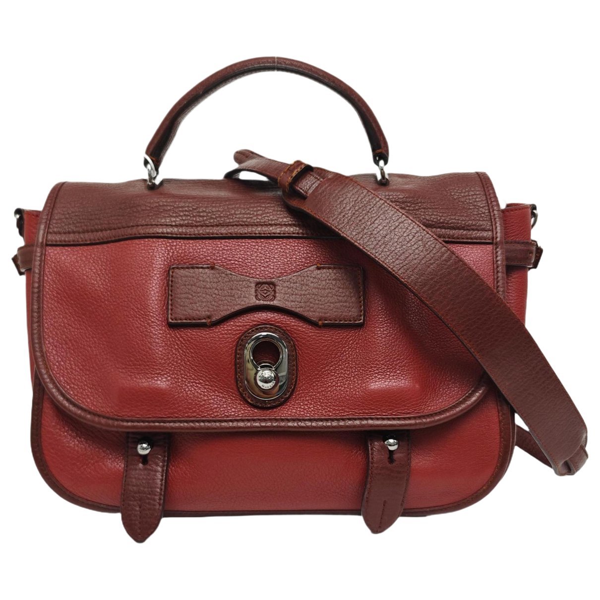 Leather handbag