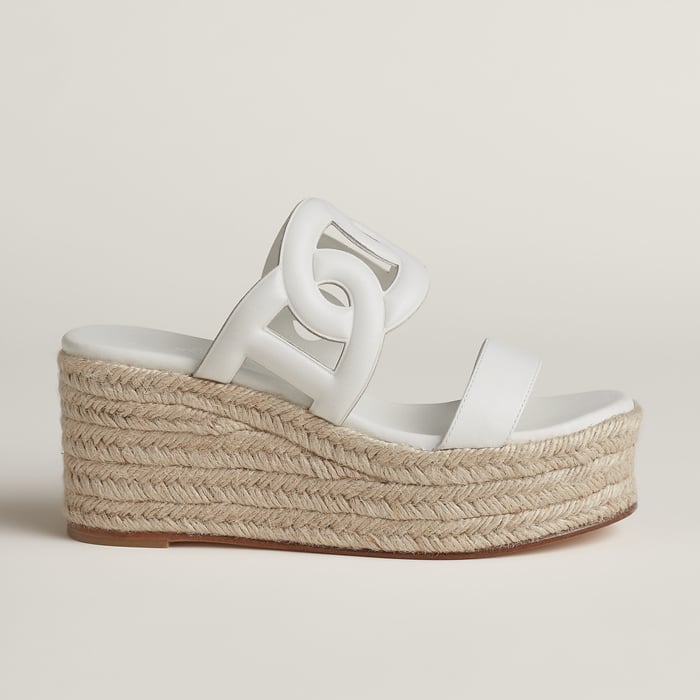 Blanc Ithea 30 Espadrille
