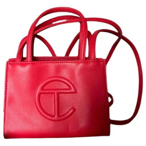Small Shopping Bag vegan leather tote