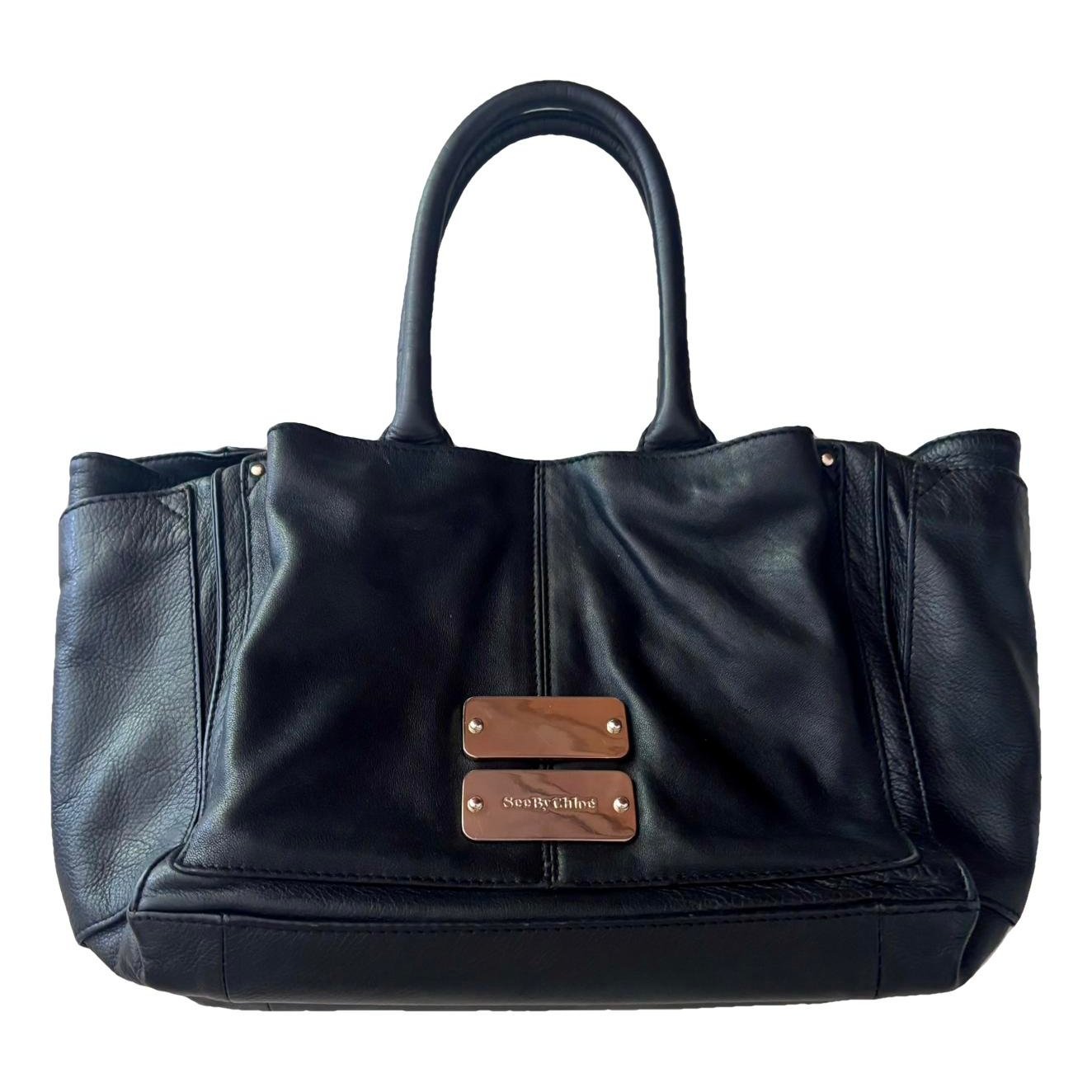 Leather handbag