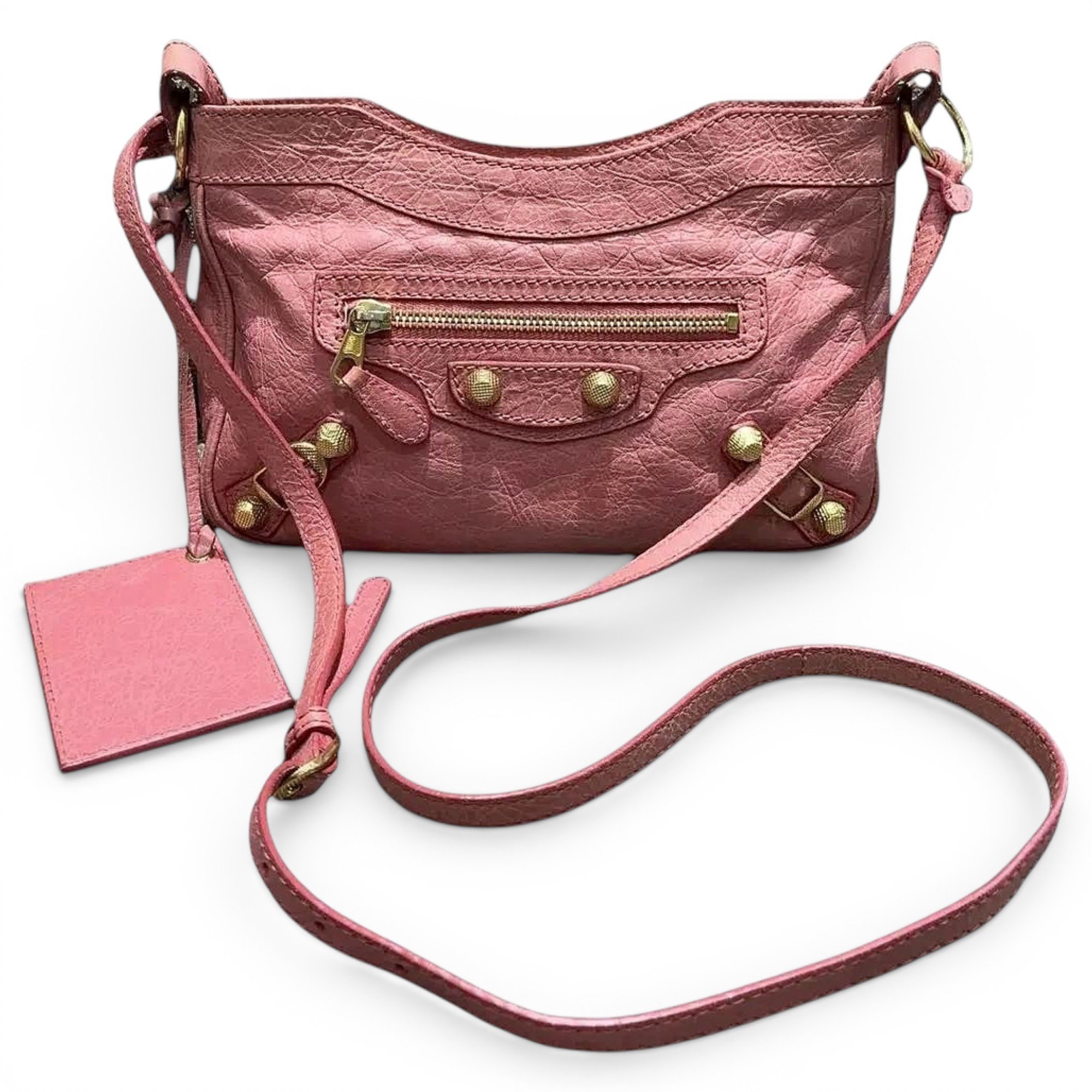 Leather crossbody bag