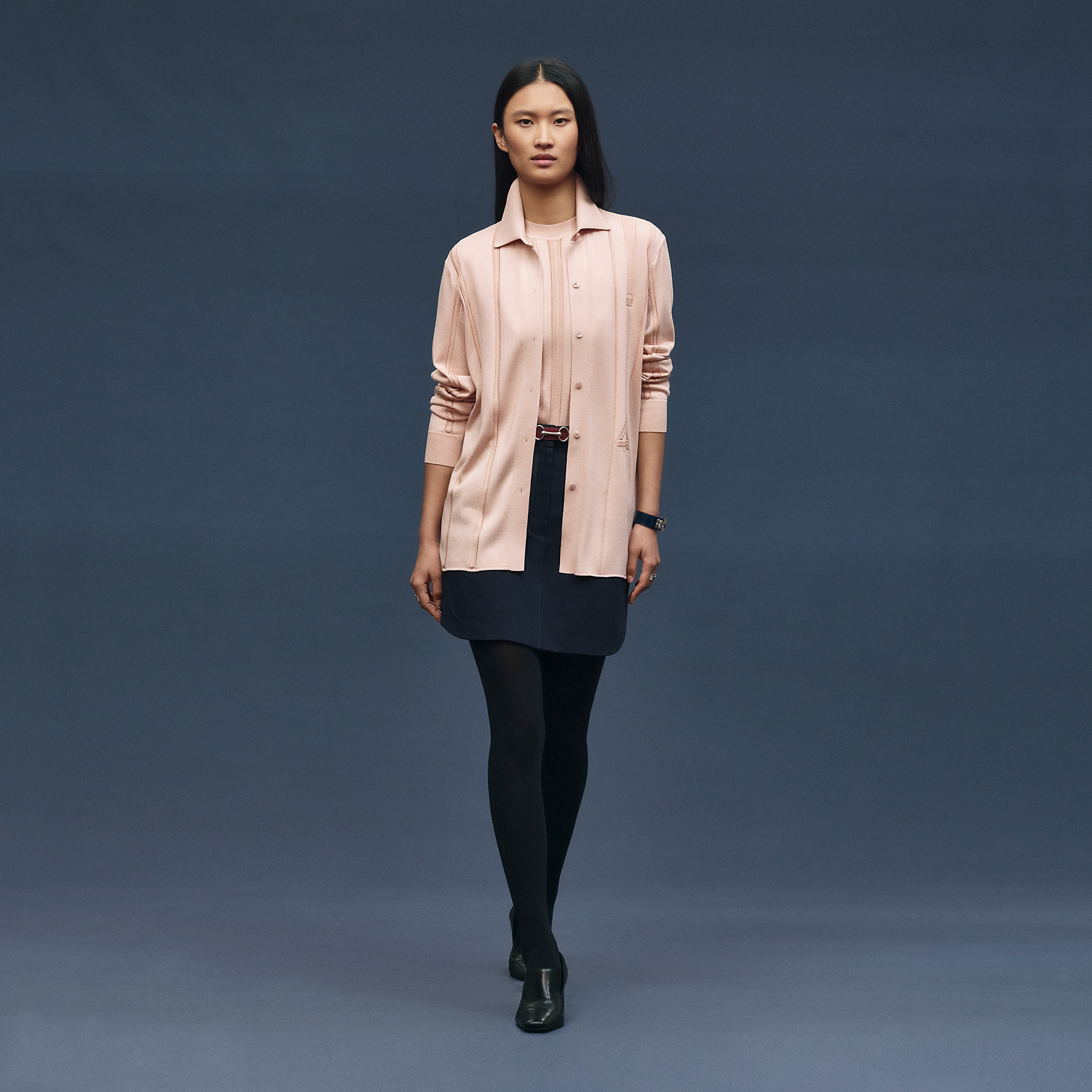 "Etriers Remix" buttoned shirt