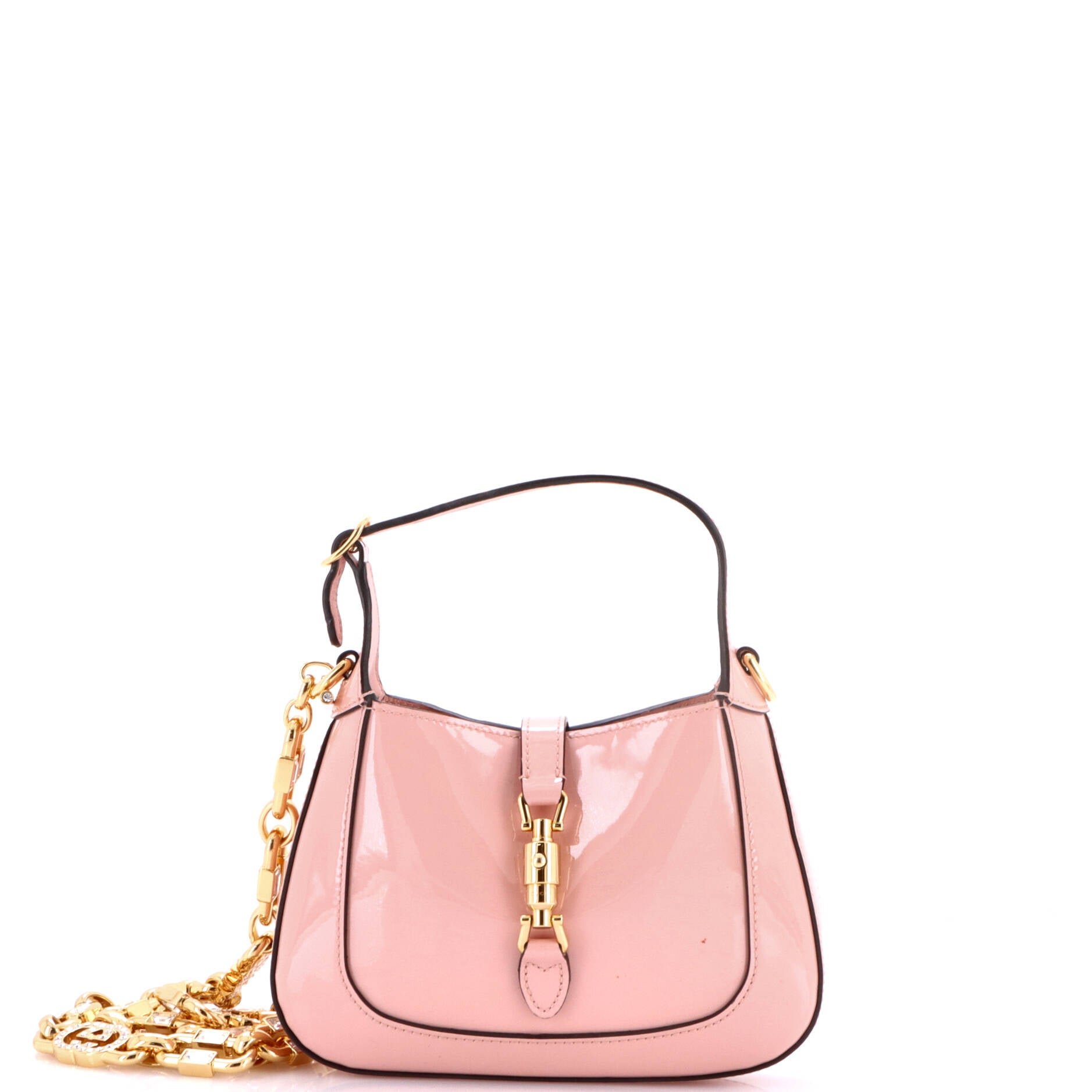 Jackie 1961 Chain Hobo Patent Mini