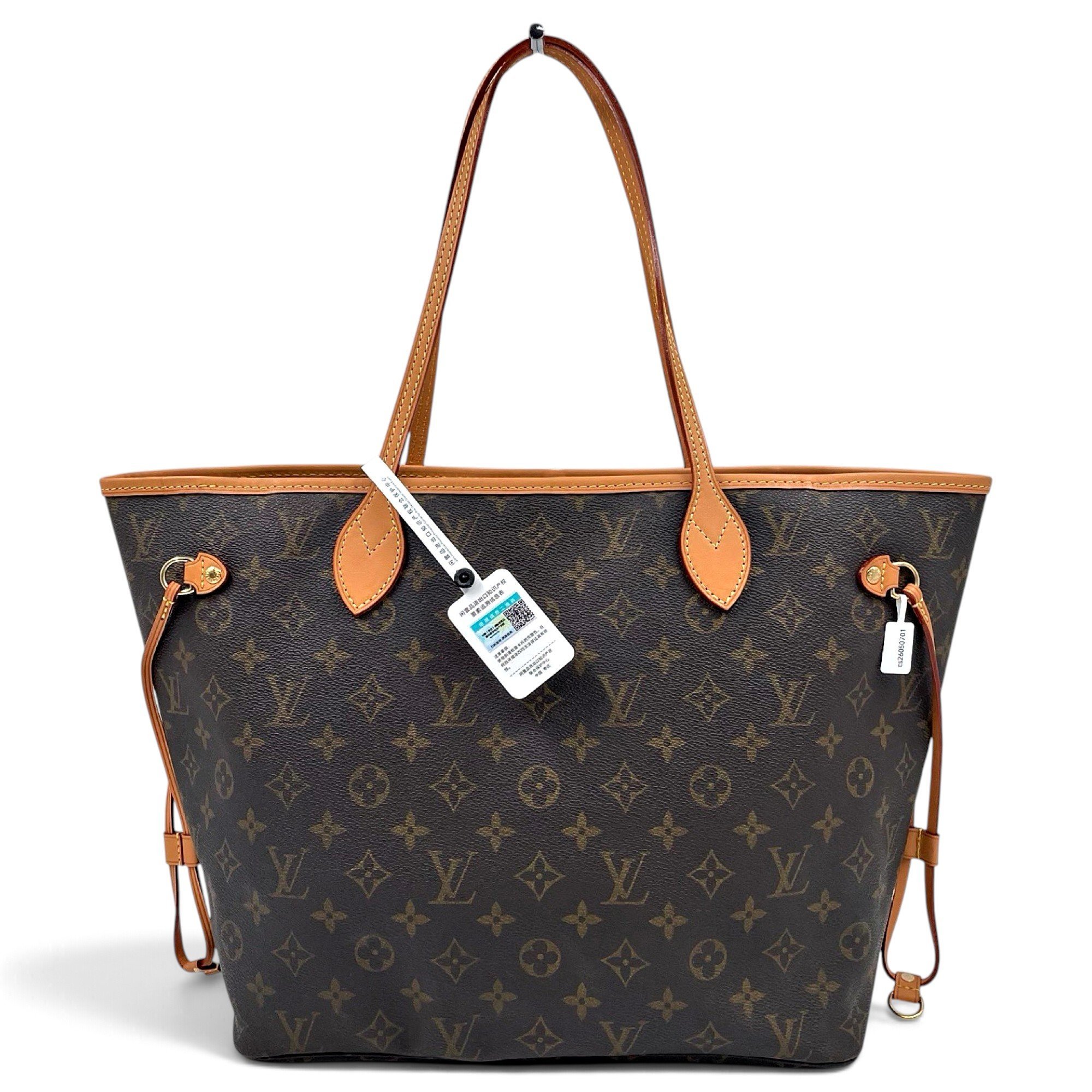 Neverfull leather tote