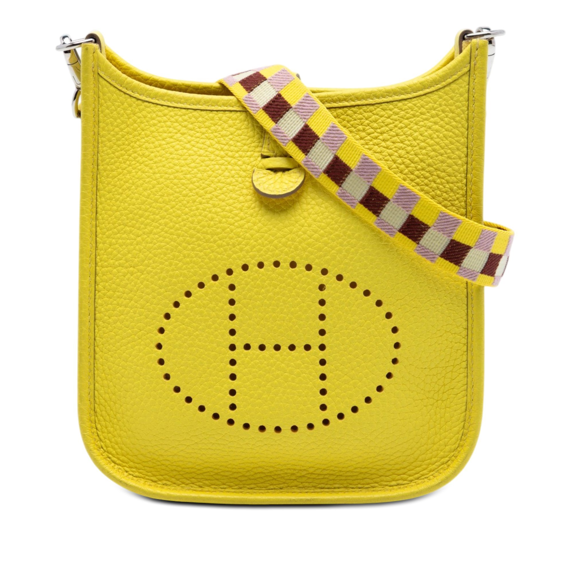 Evelyne leather handbag