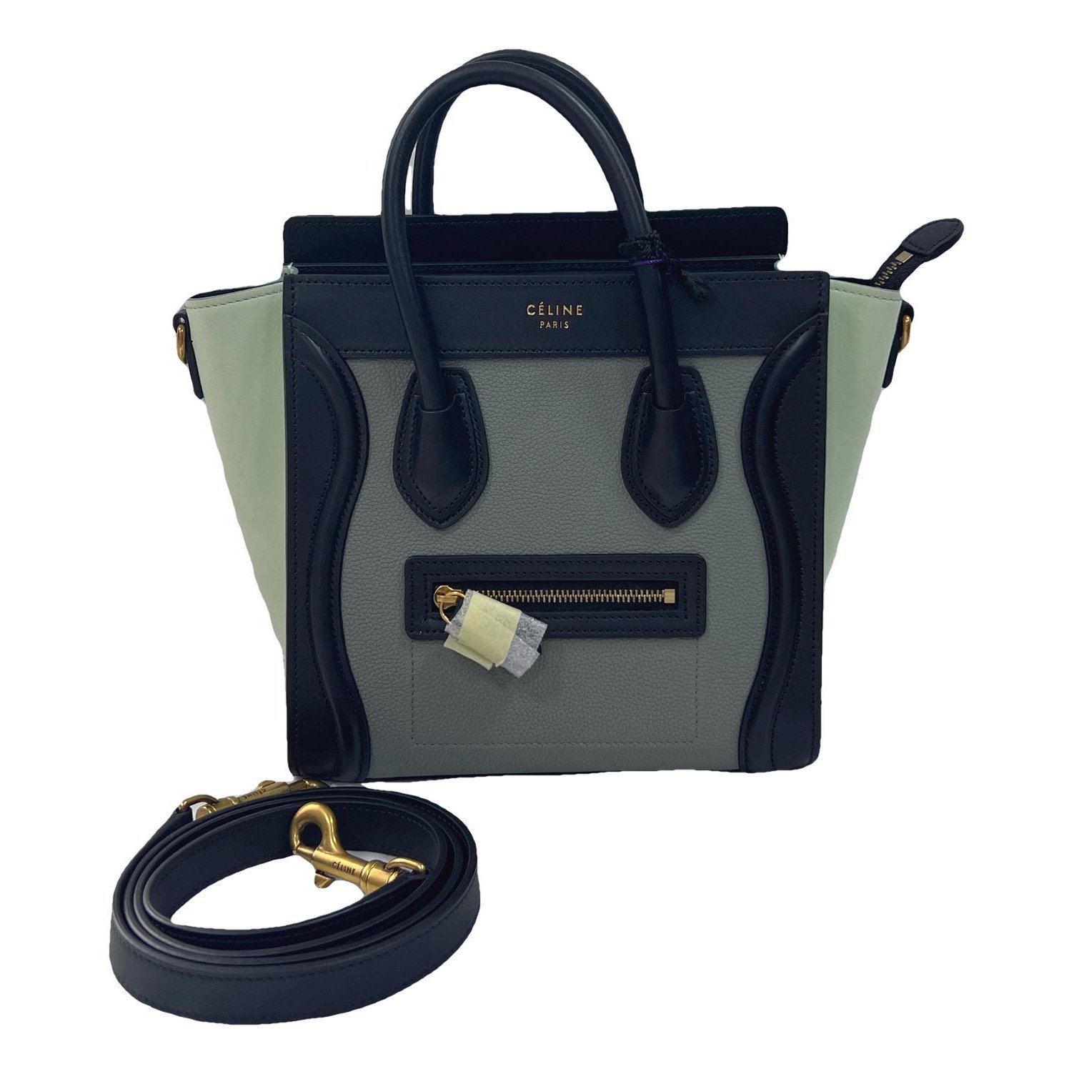 Nano Luggage leather handbag