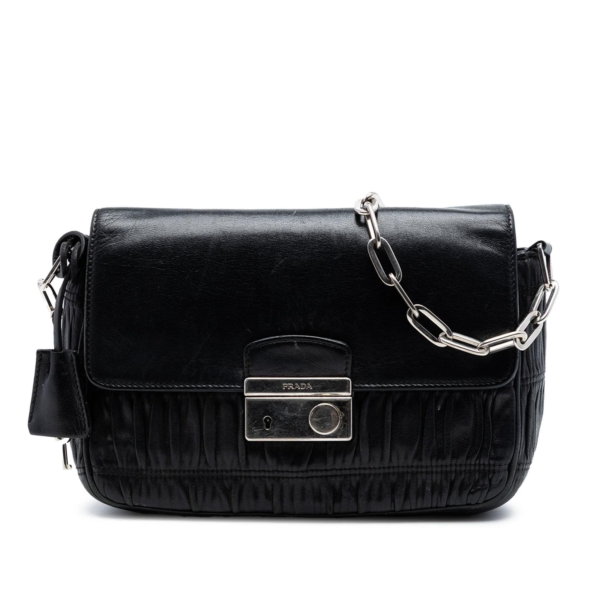 Sound leather handbag