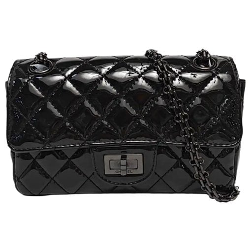 2.55 patent leather mini bag