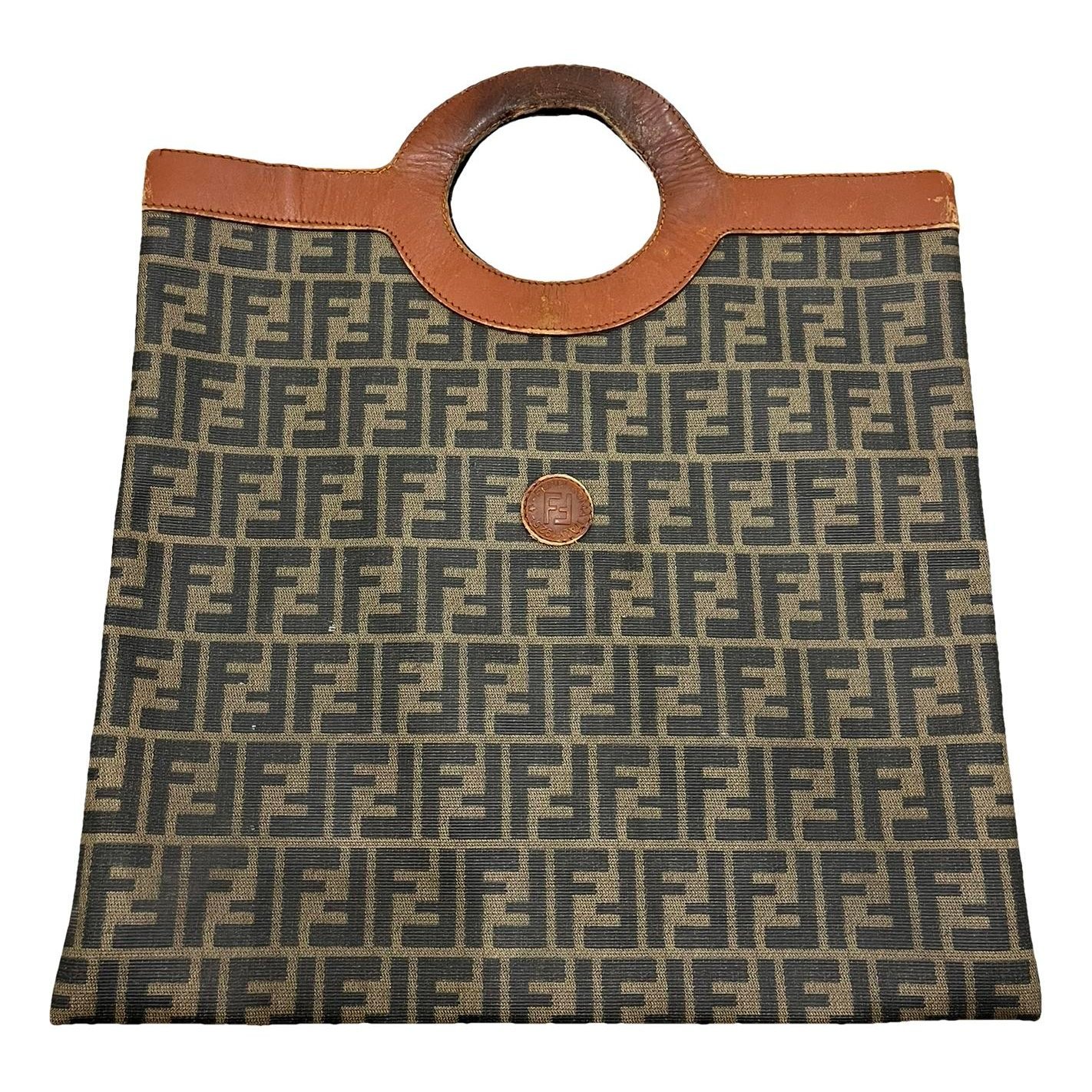 Peekaboo defender leather handbag