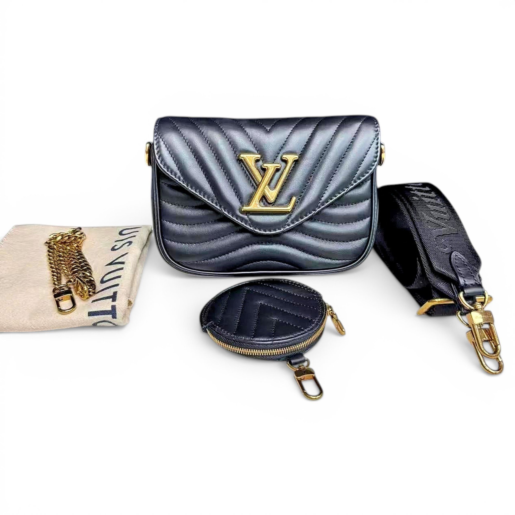 New Wave leather handbag