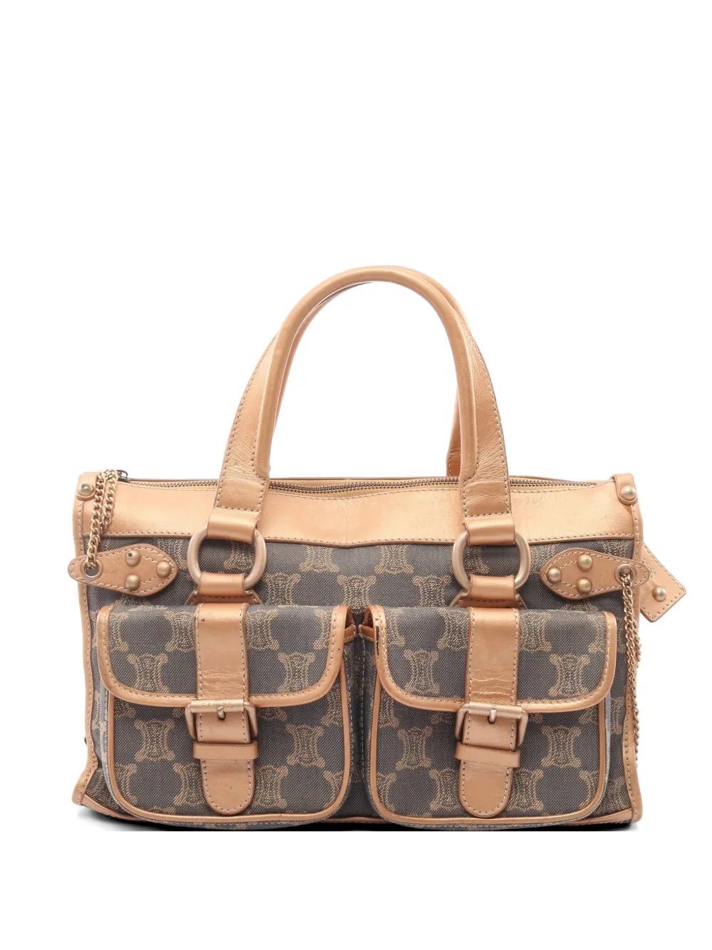 00s Macadam buckle-detail tote bag
