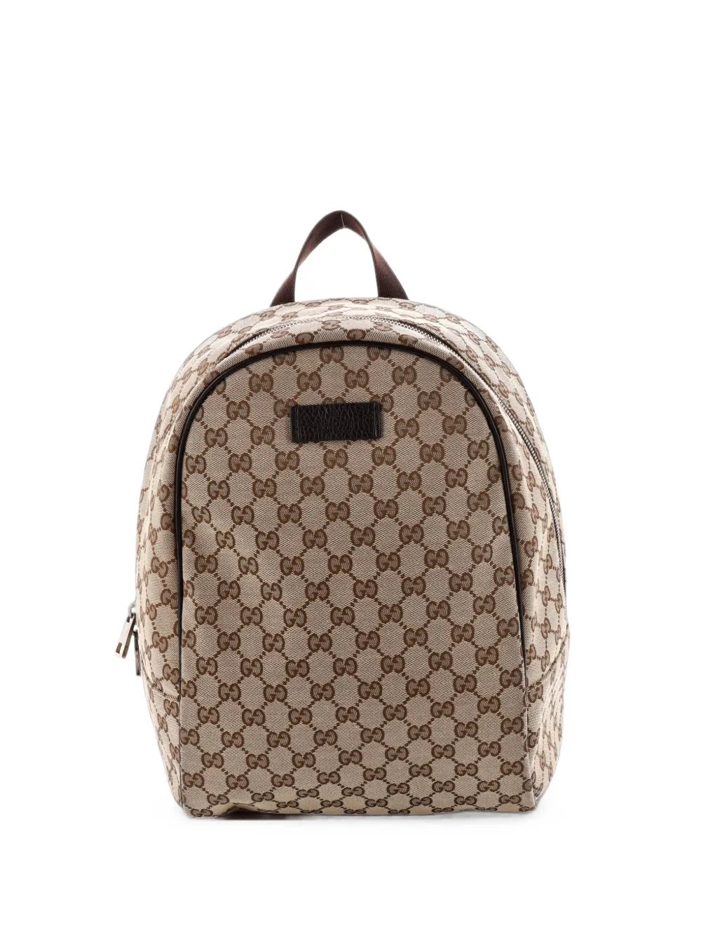 Zip Around Travel GG Canvas backpack