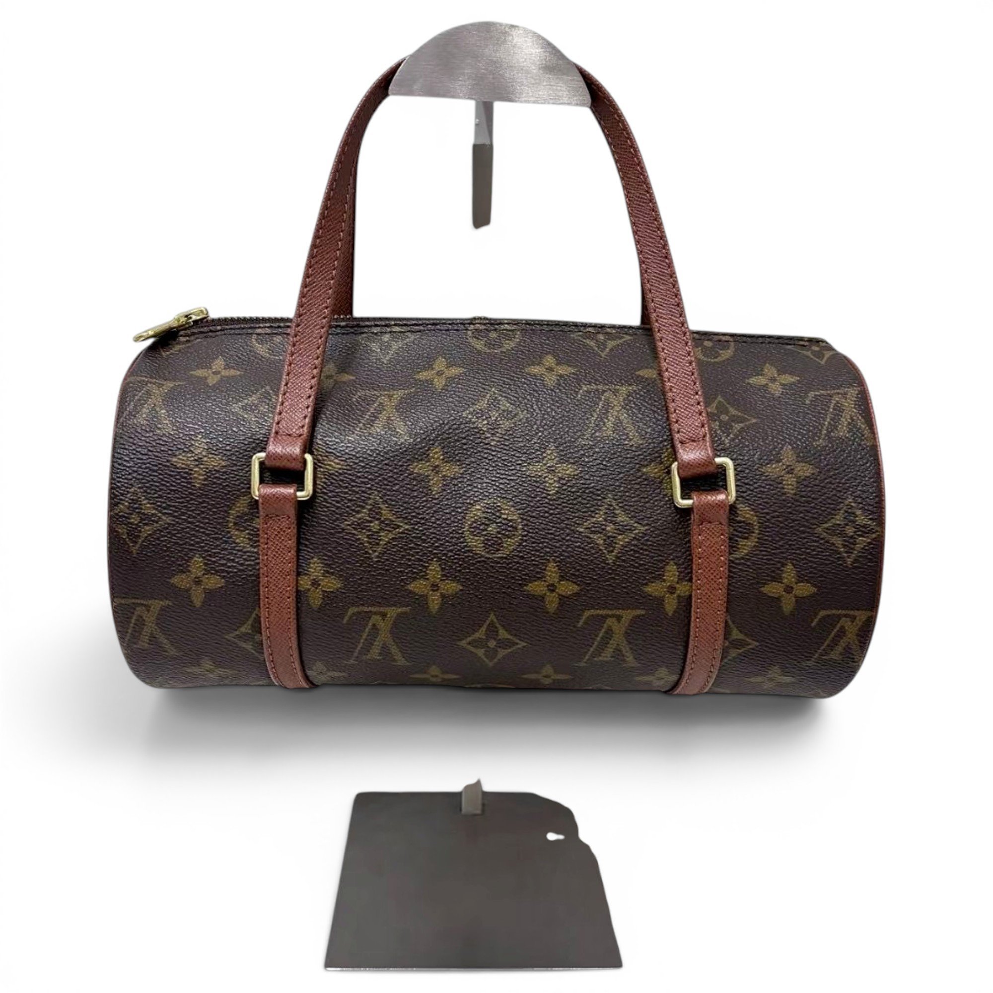 Papillon leather handbag