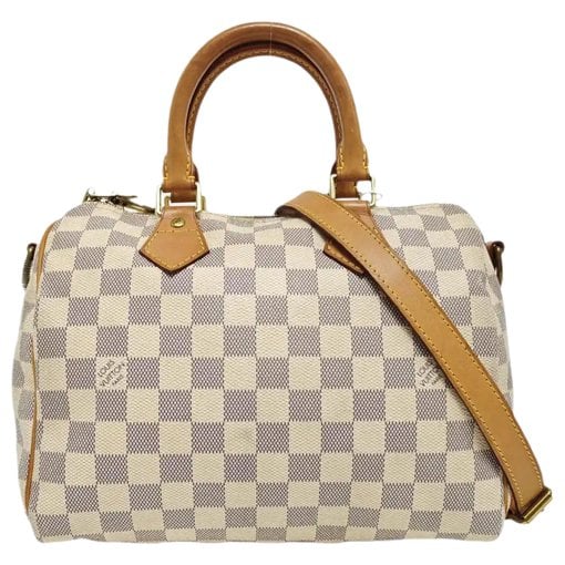 Nano Speedy / Mini HL leather handbag