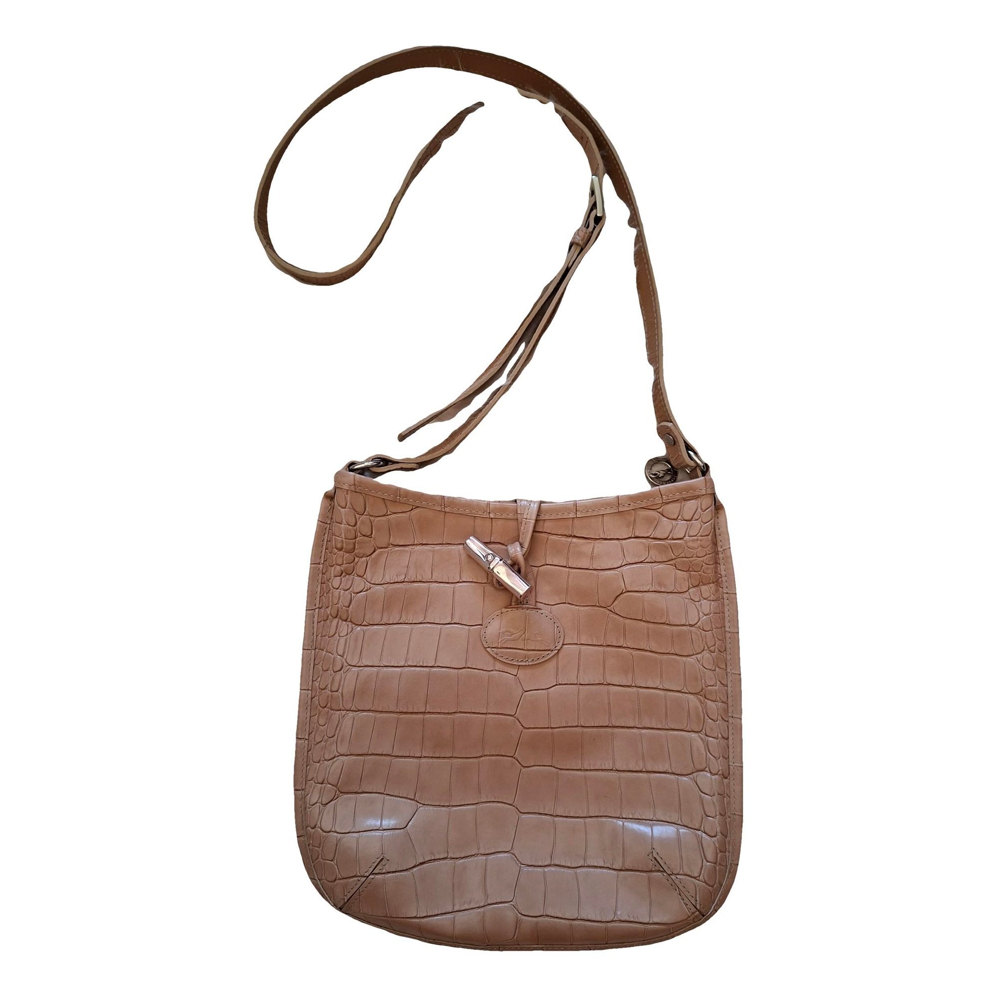 Roseau leather crossbody bag