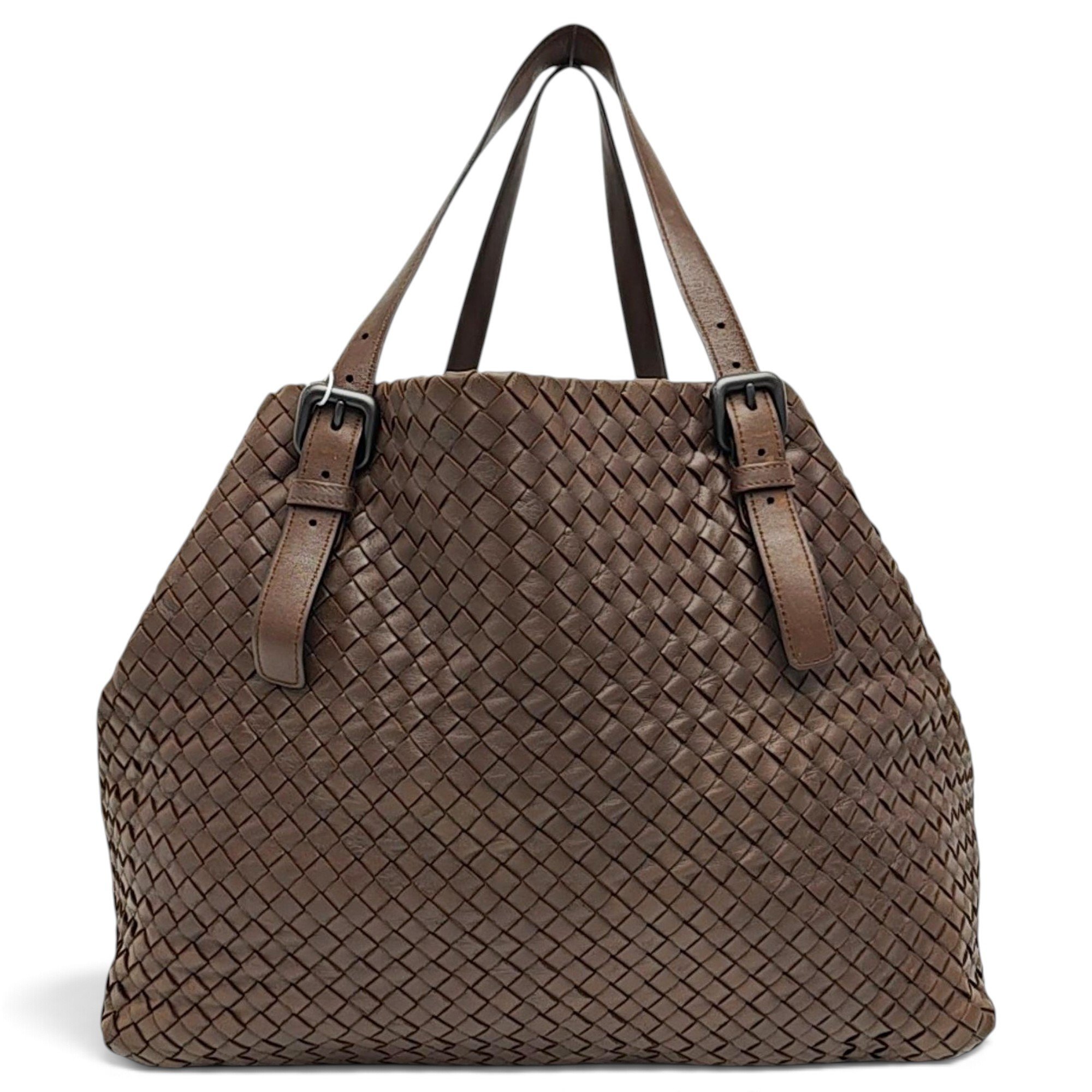 Fourre-Tout leather handbag