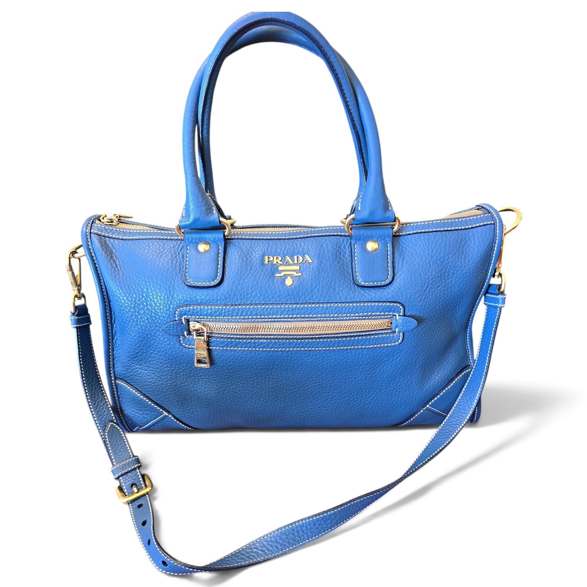 Leather satchel