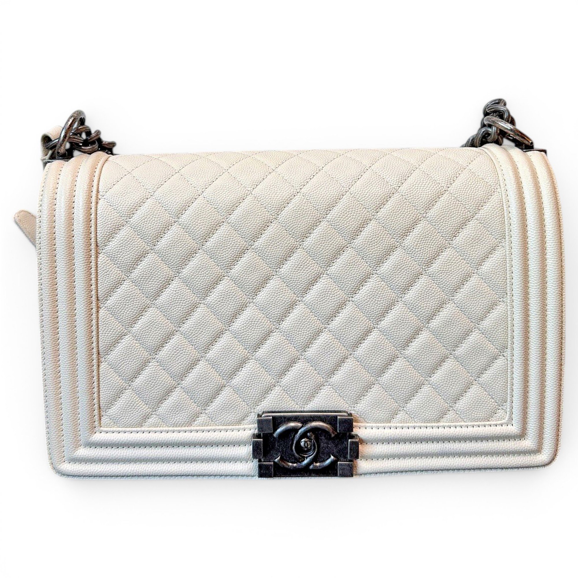 Boy leather crossbody bag