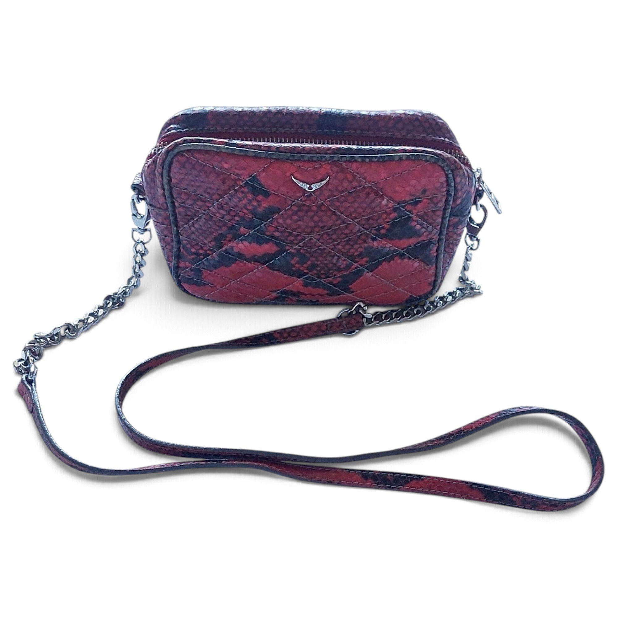 Rock leather handbag