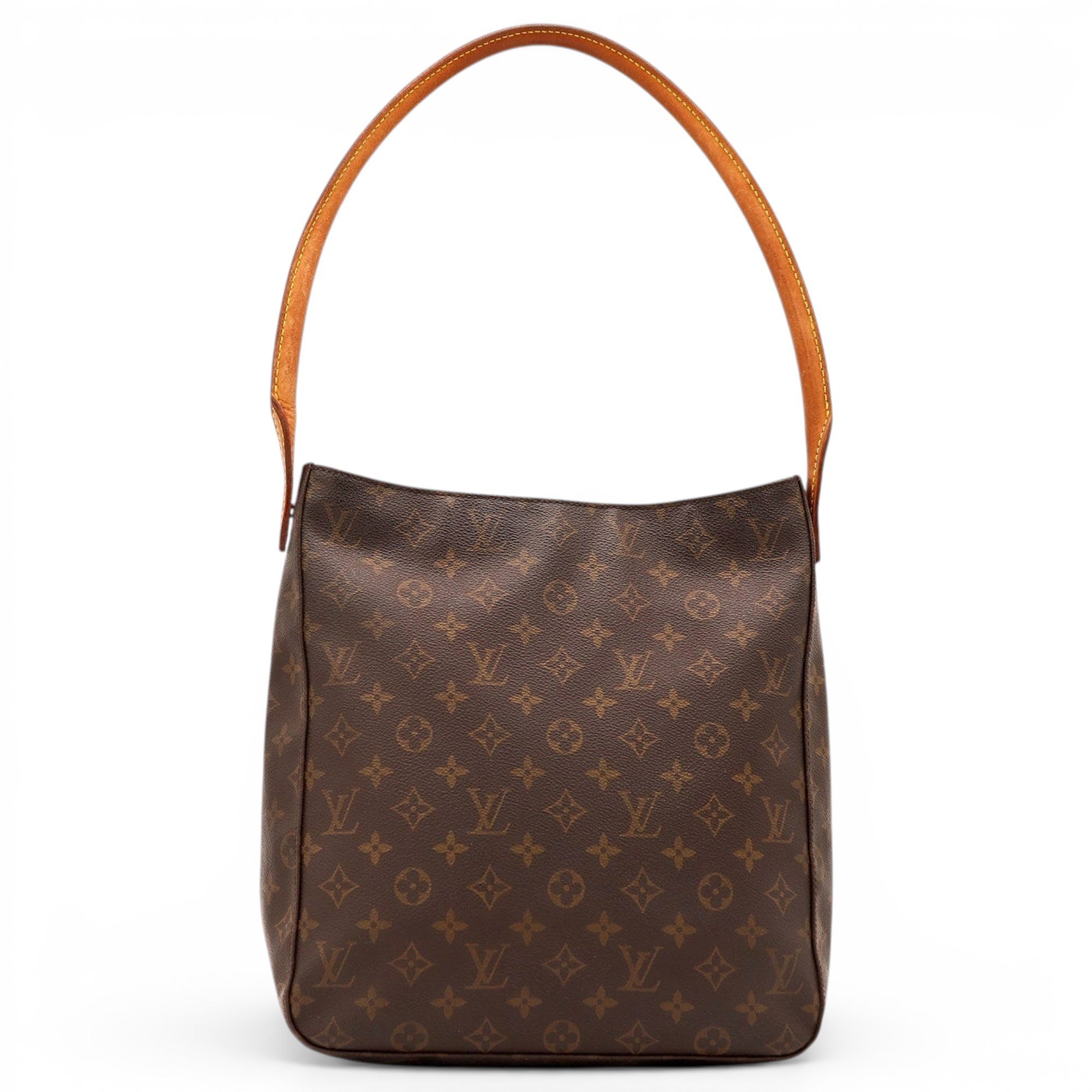 Looping cloth handbag