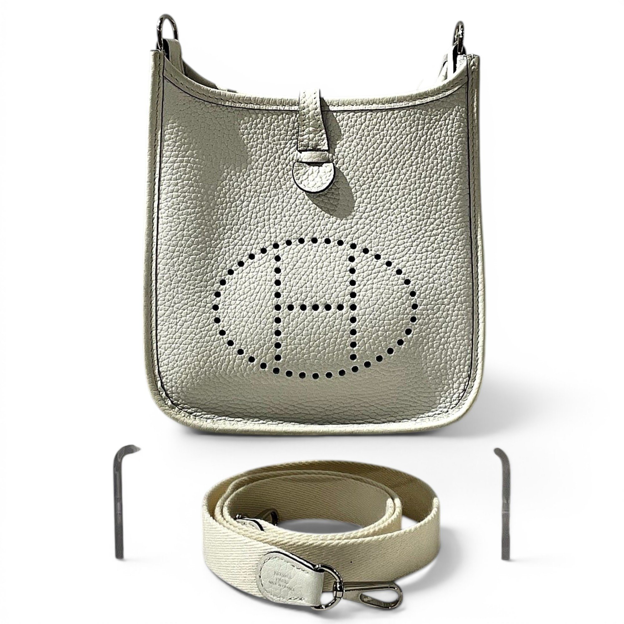 Mini Evelyne leather handbag