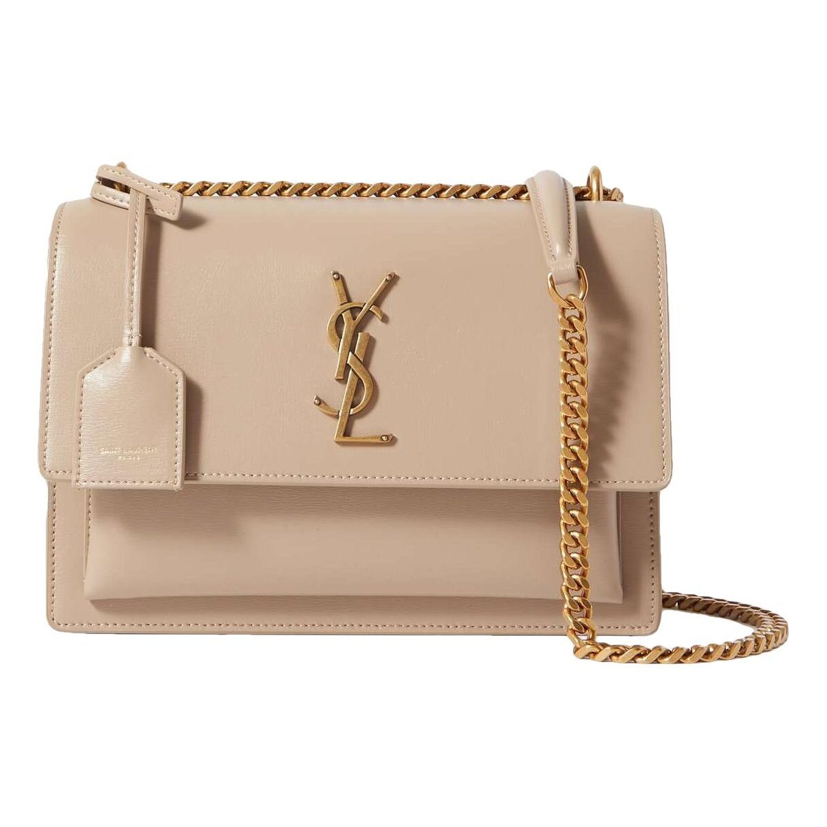 Sunset leather crossbody bag