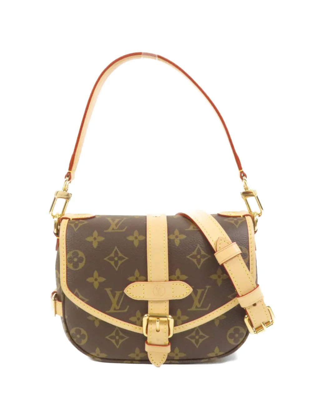 BB Saumur Monogram canvas shoulder bag