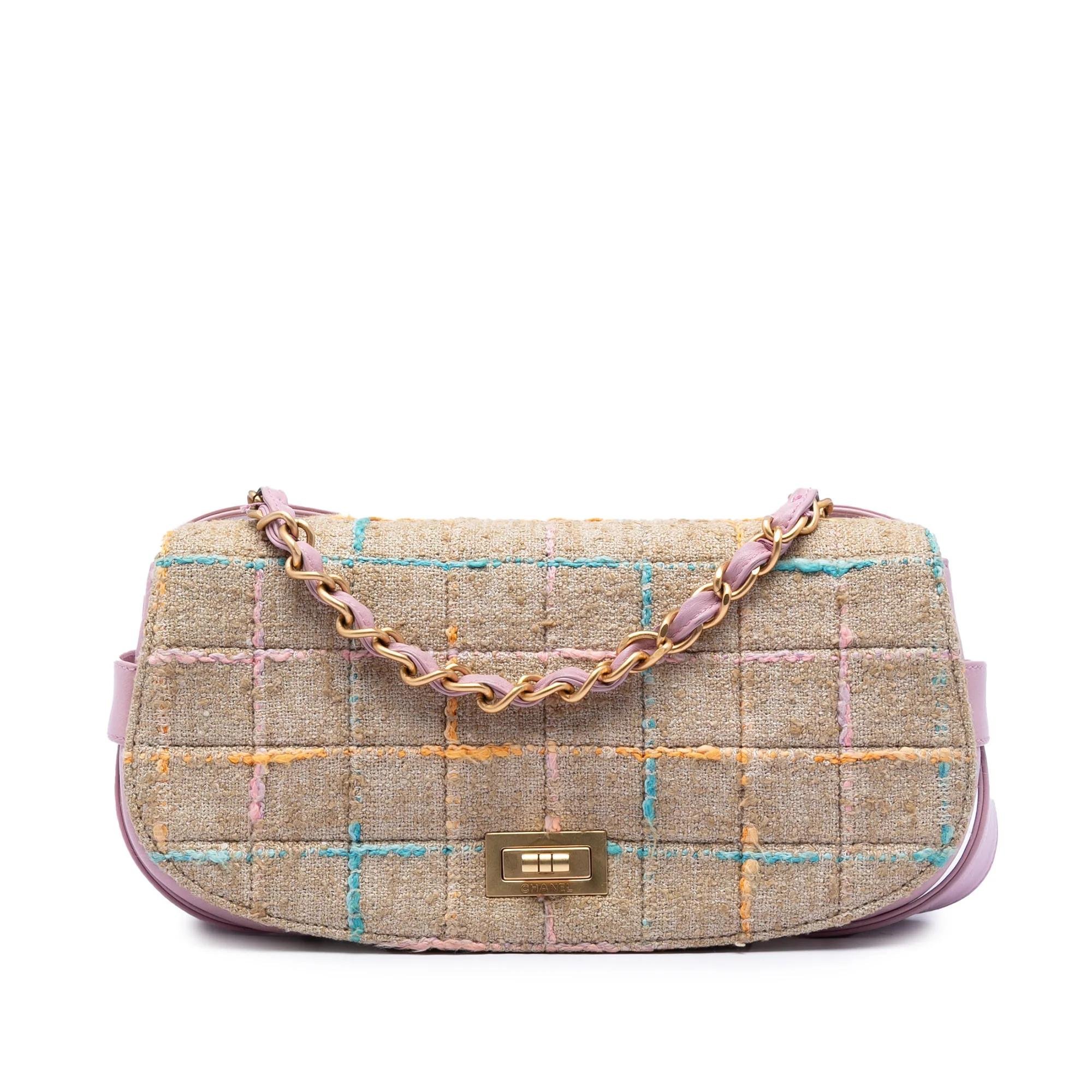 Mademoiselle tweed satchel