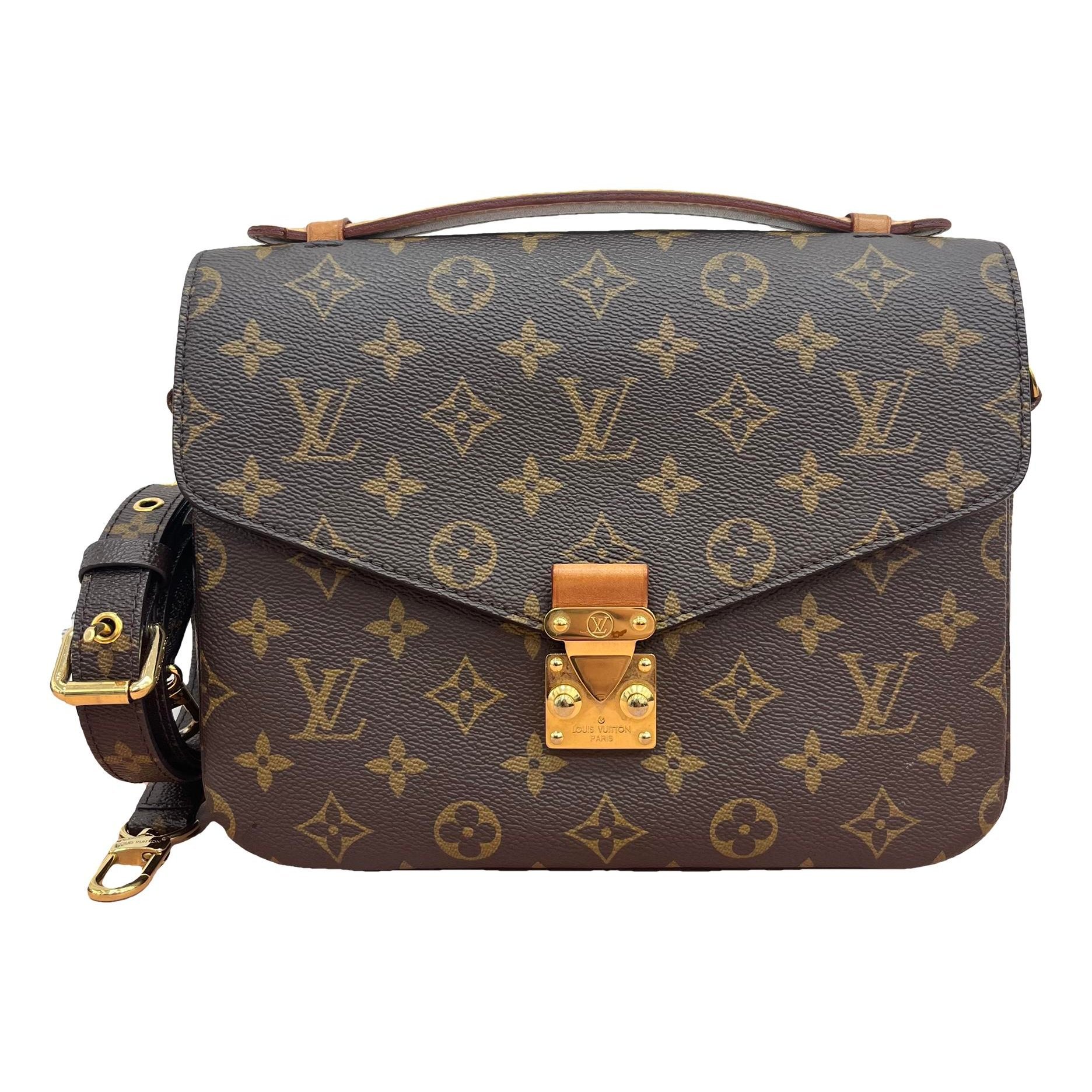 Metis leather handbag