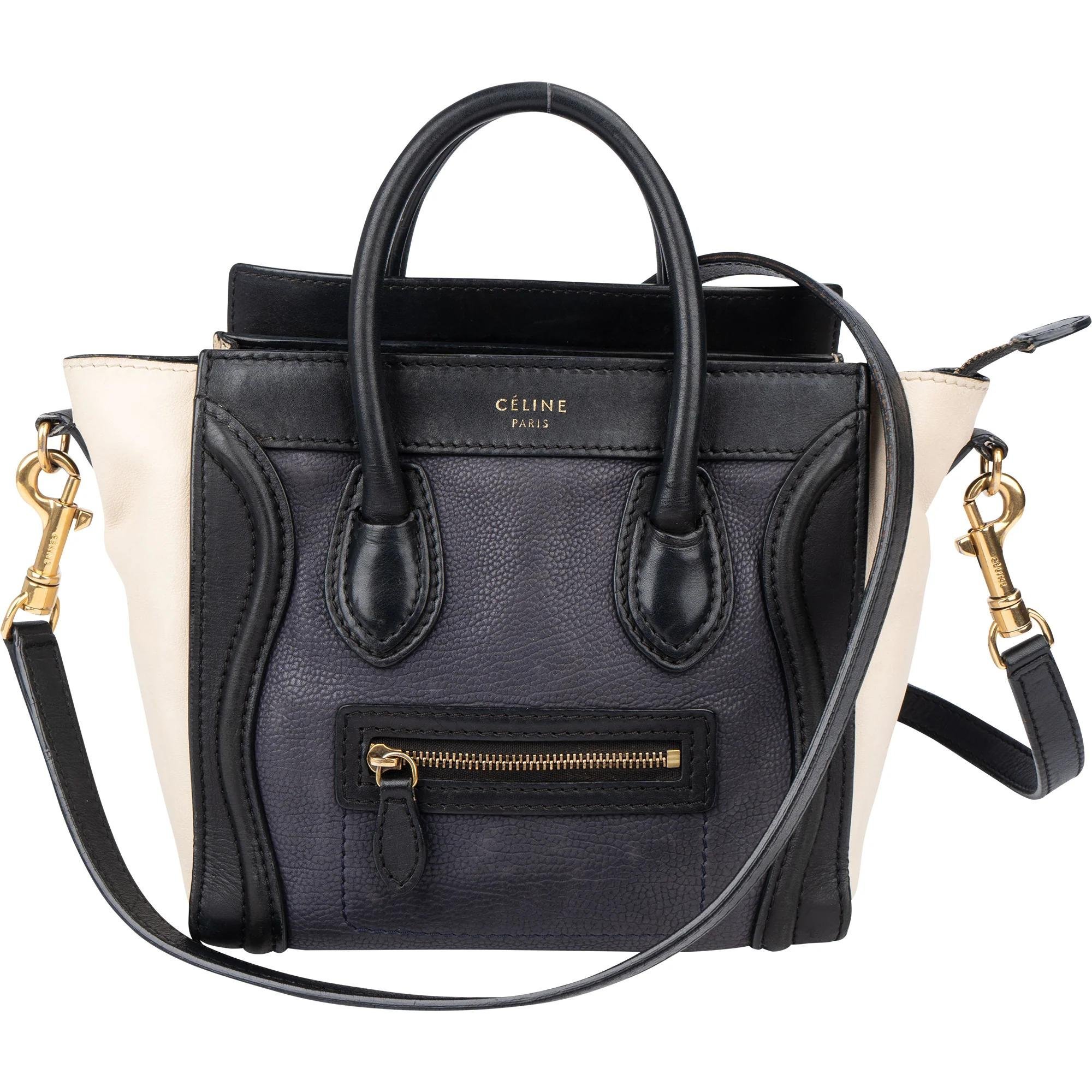 Luggage leather satchel