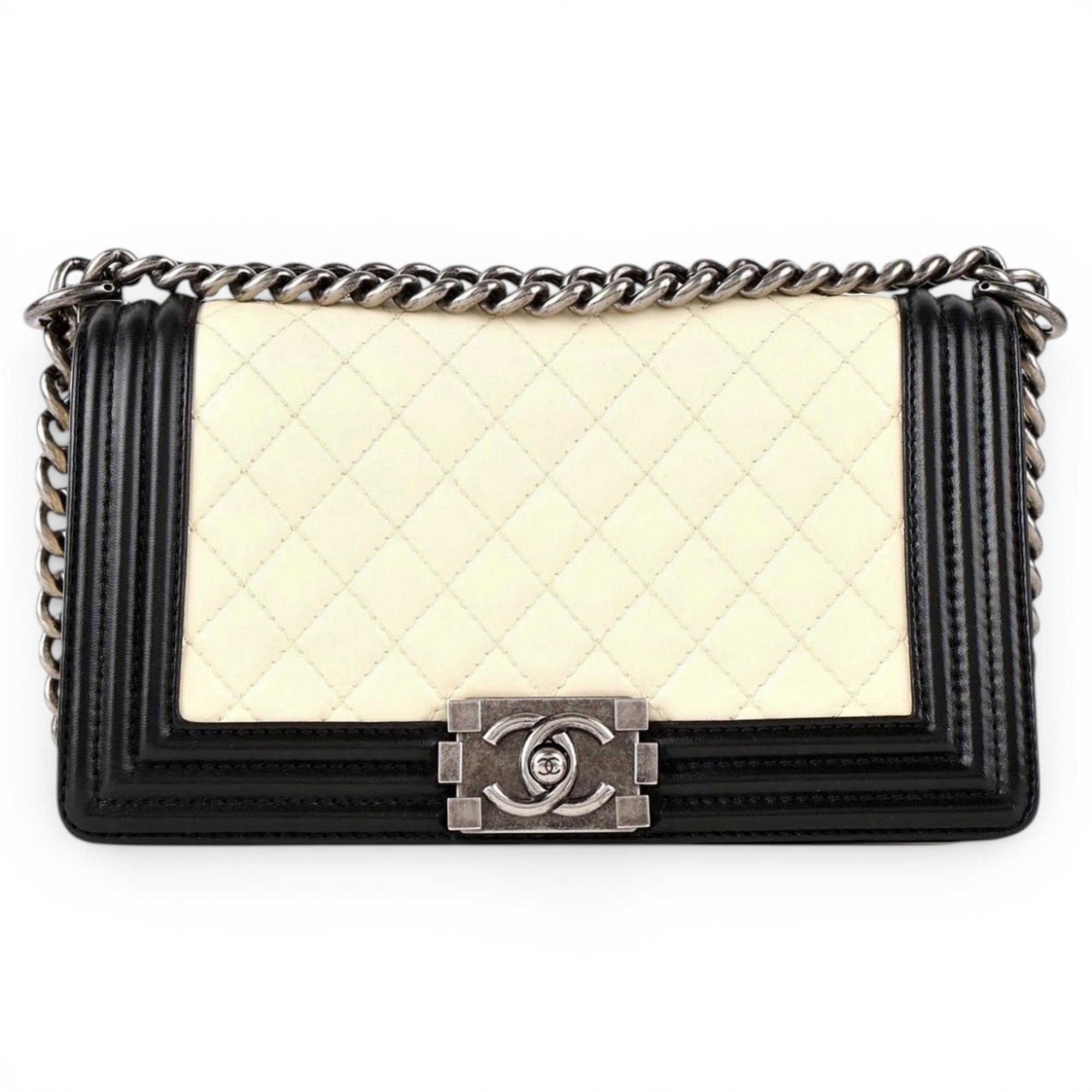 Boy leather crossbody bag