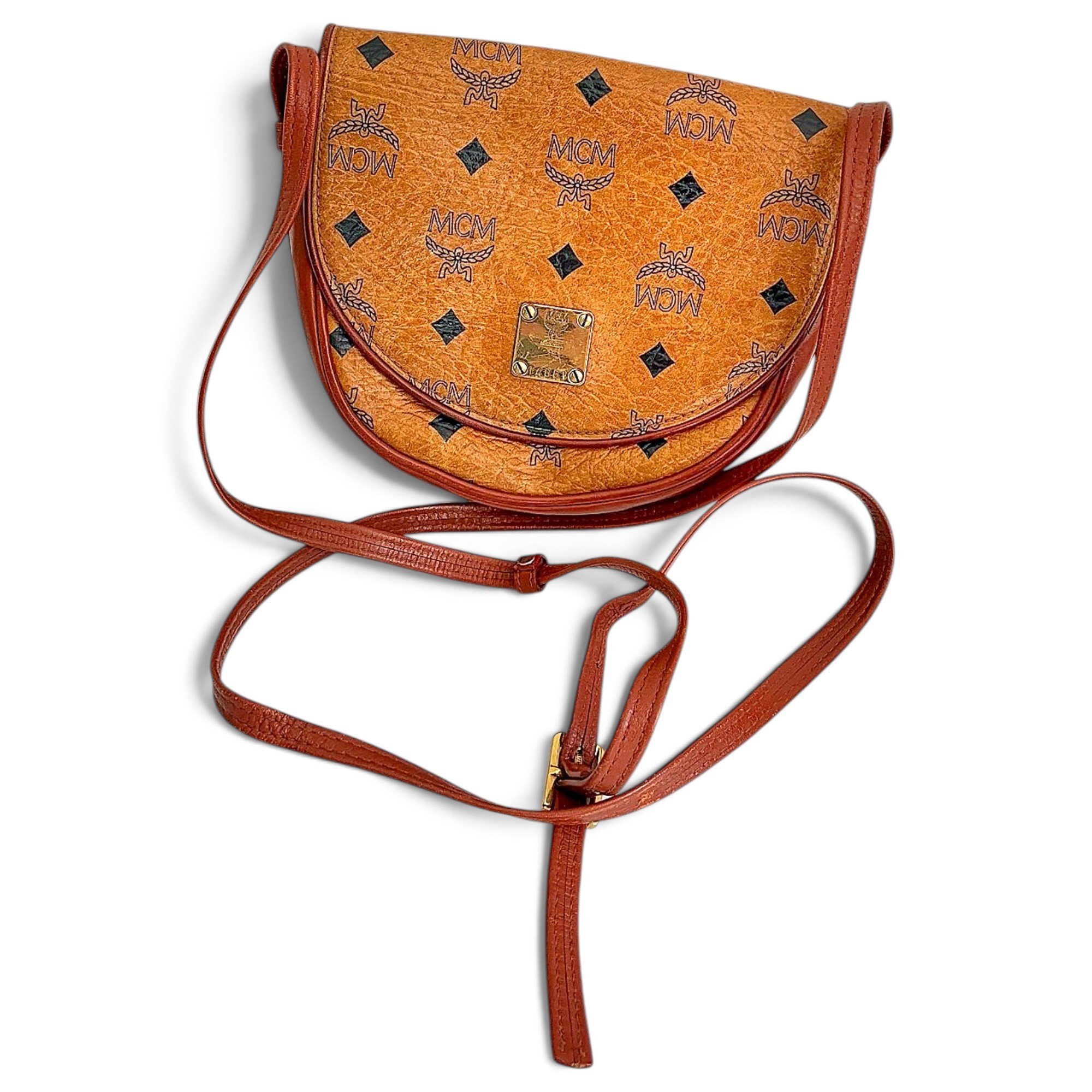 Leather crossbody bag