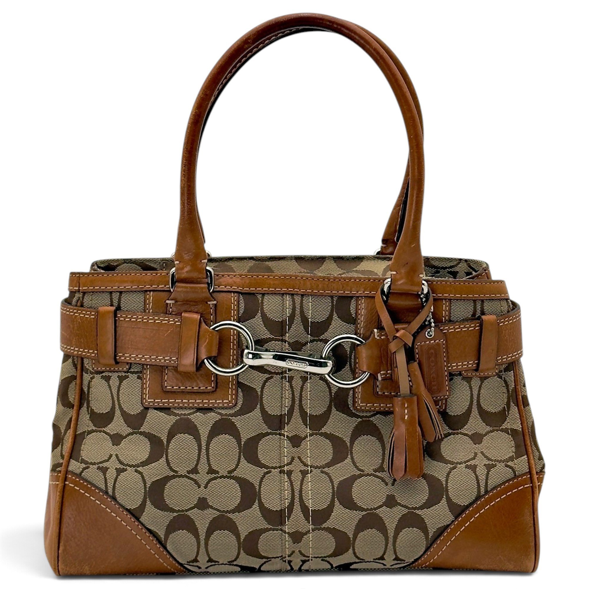 Hamilton Hobo leather handbag