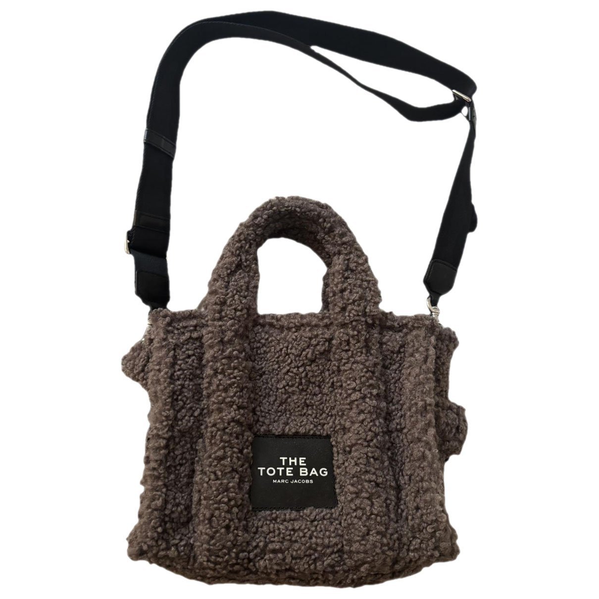 Faux fur crossbody bag
