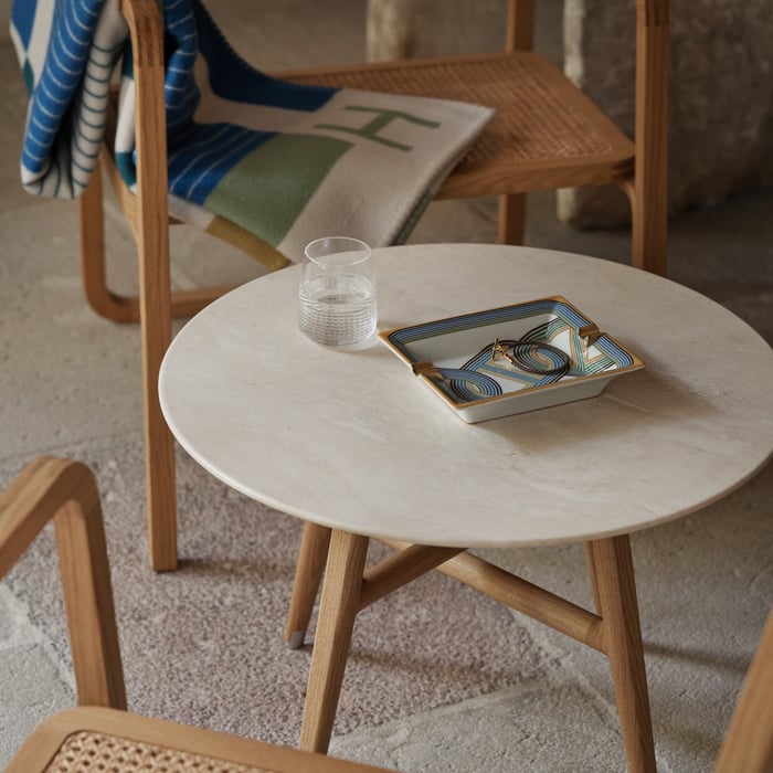 Naturel Les Necessaires d'Hermès Satellite Coffee Table, Small Model