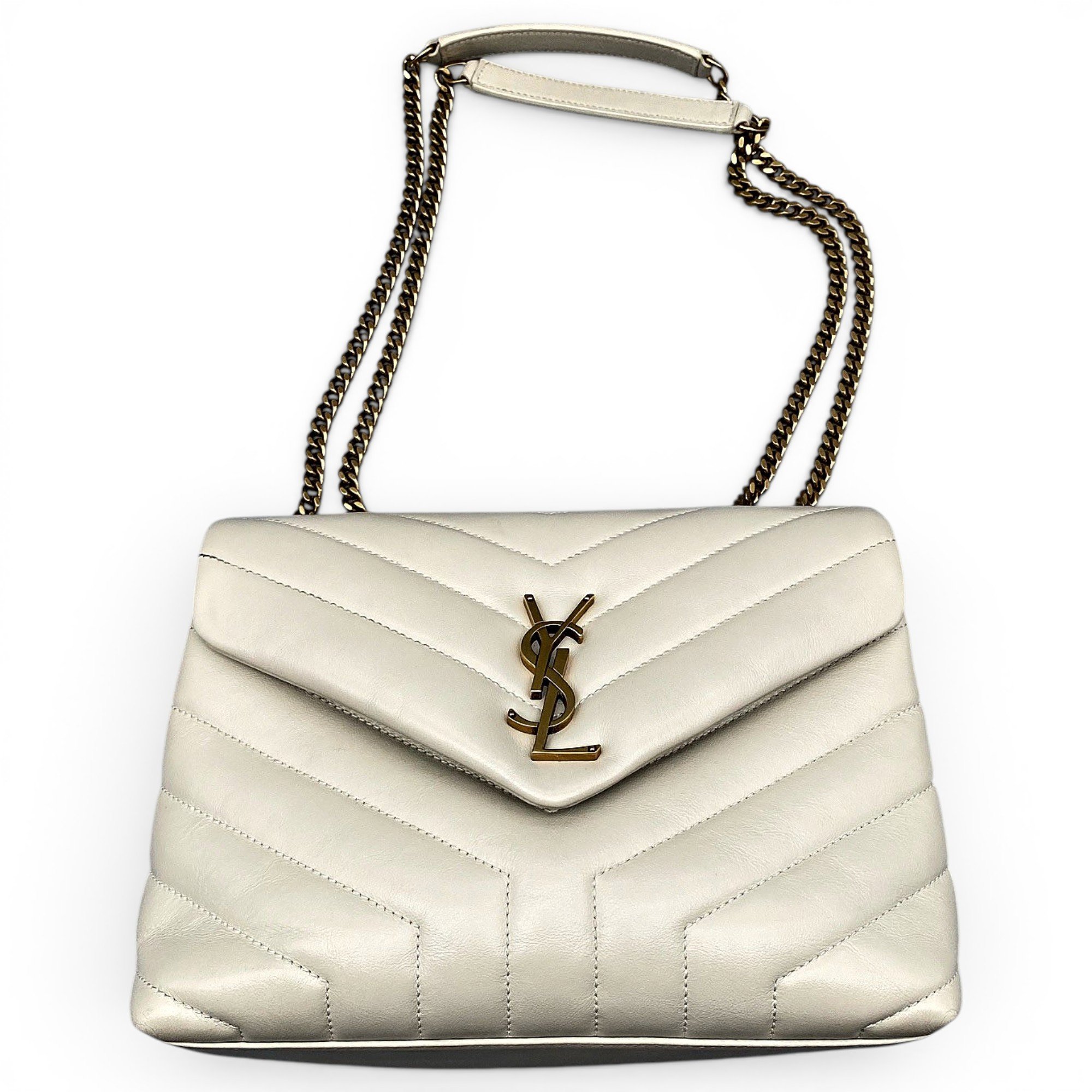 Loulou leather handbag