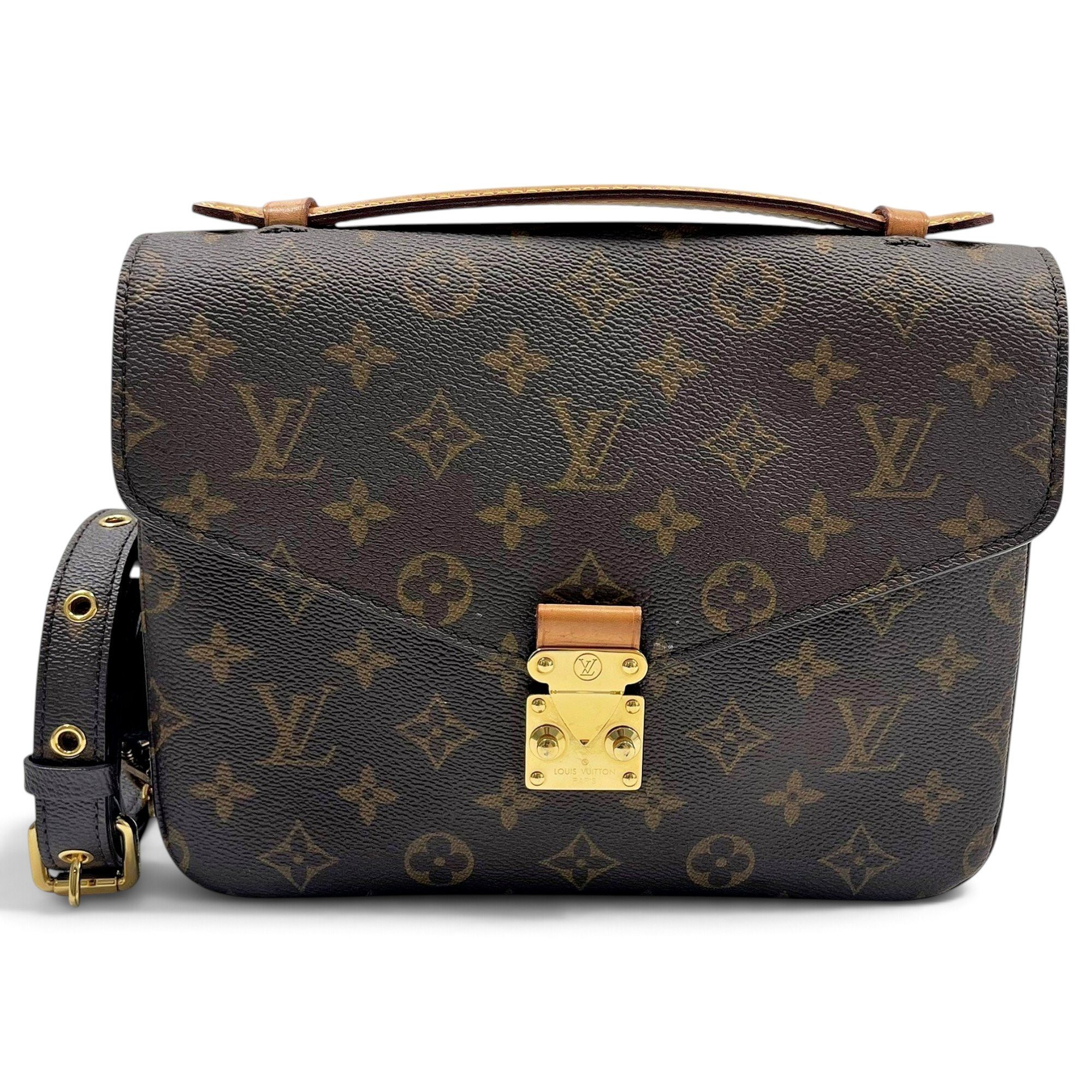 Louis Vuitton Metis cloth handbag