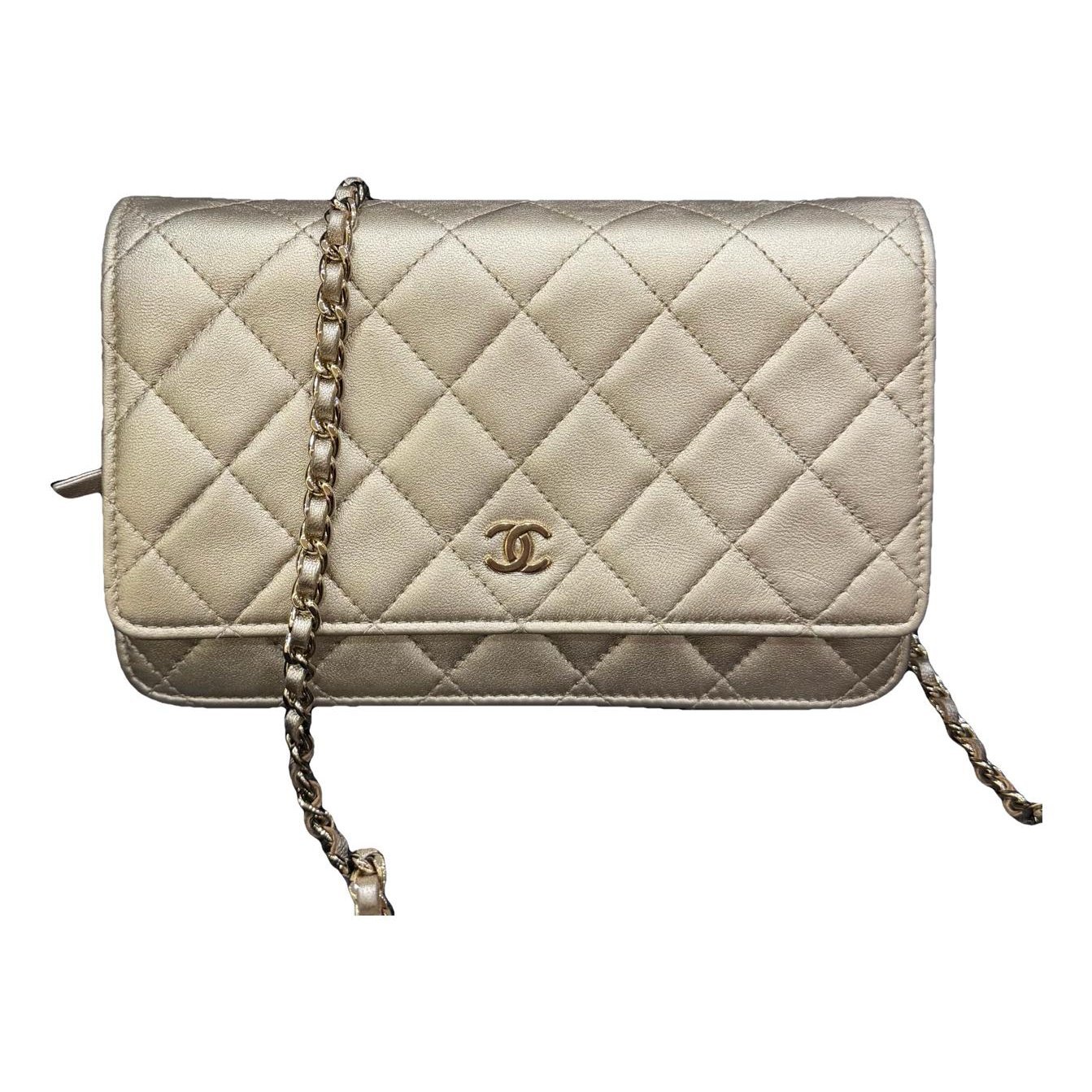 Wallet On Chain Timeless/Classique leather crossbody bag