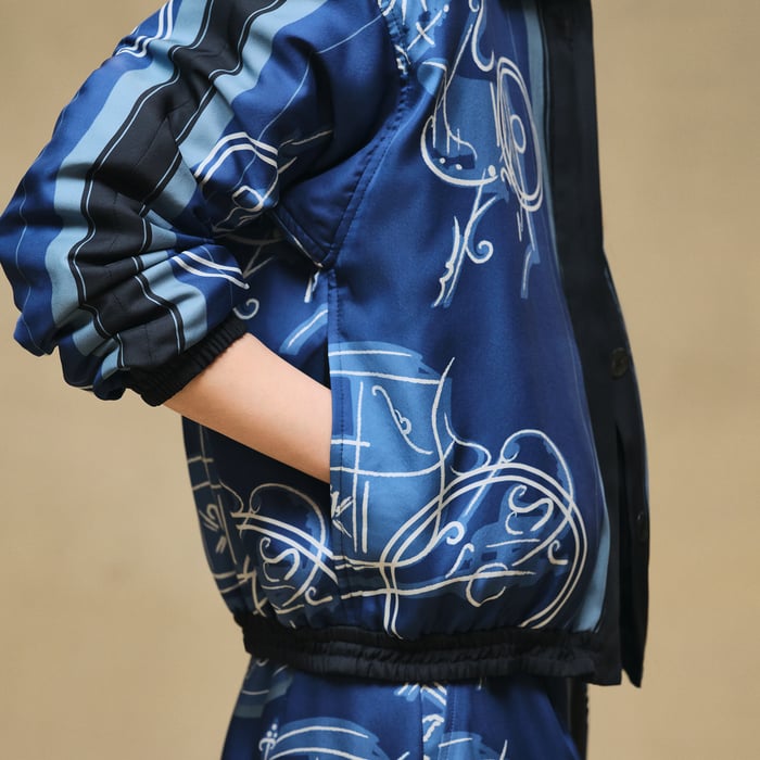 Bleu Lagune "Ex-libris a Main Levee" Jacket