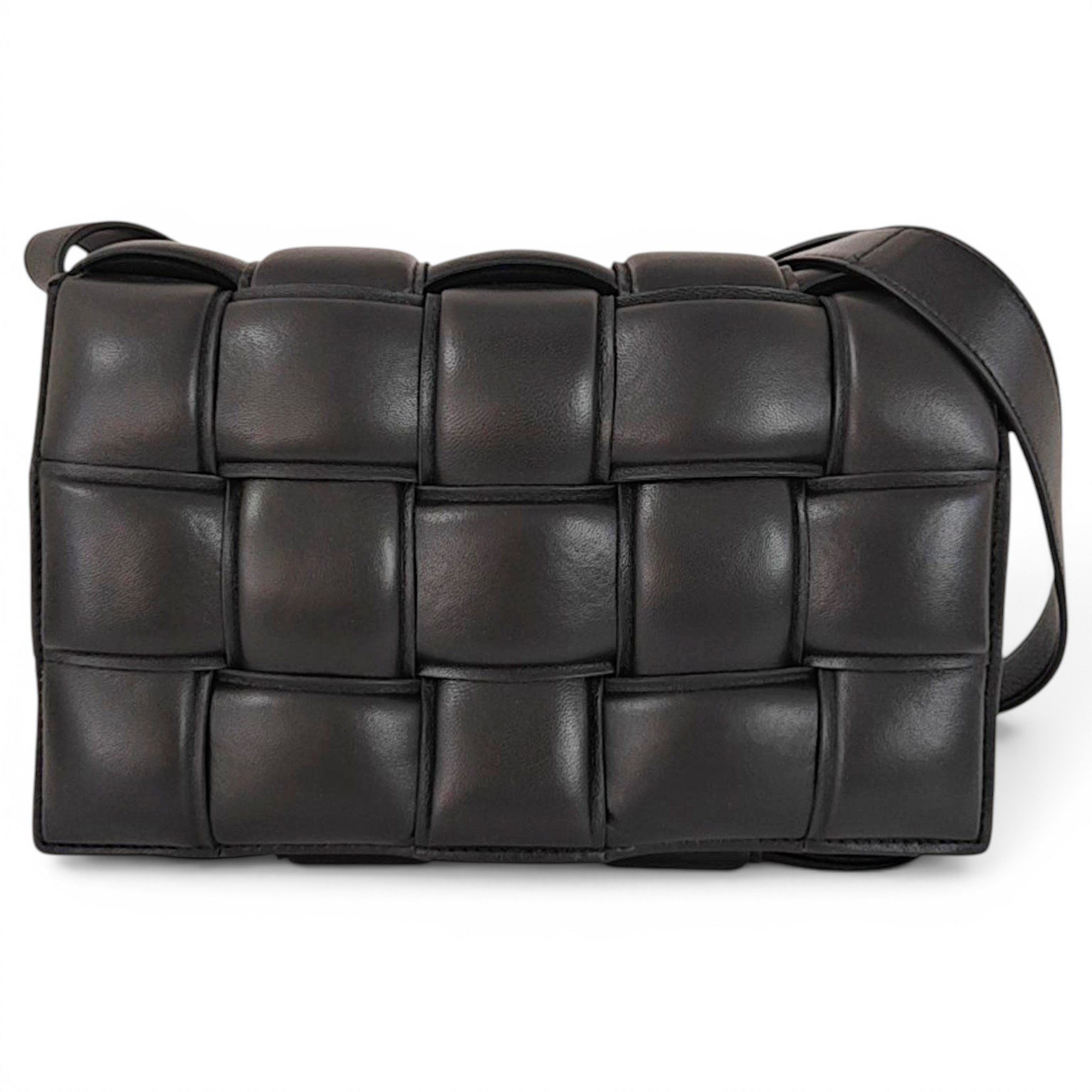 Cassette Padded leather handbag