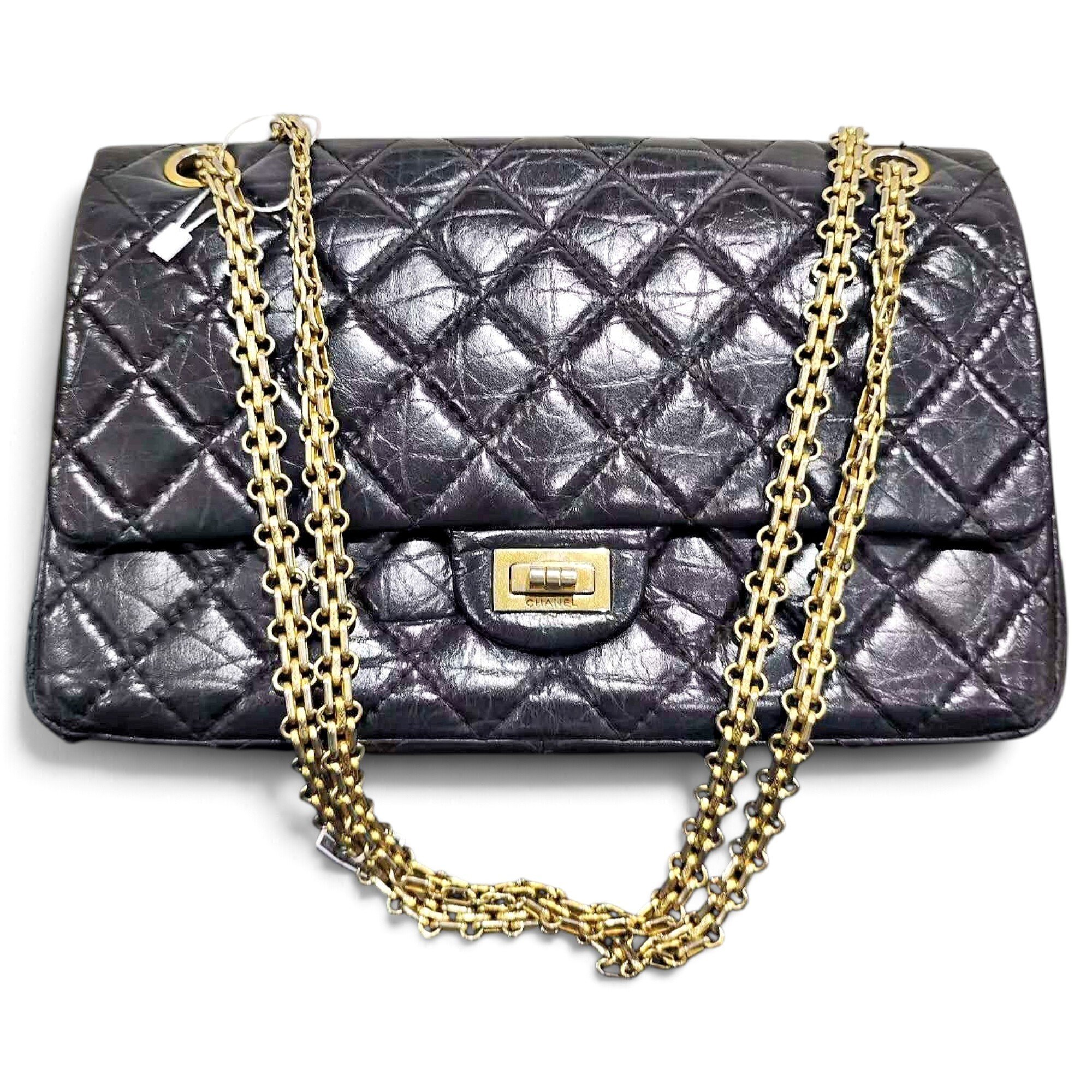2.55 leather handbag