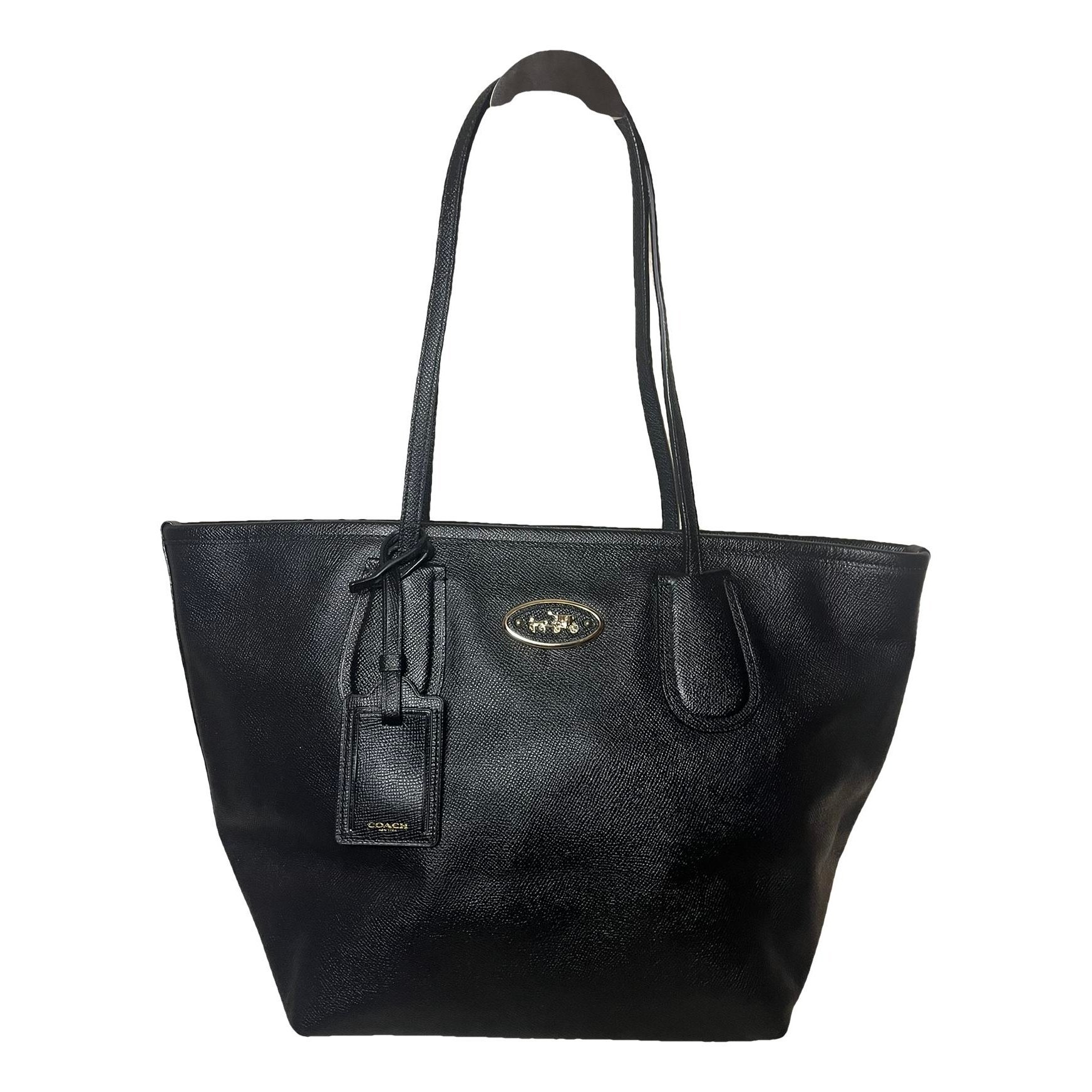 Coach Crossgrain Taxi Tote leather tote