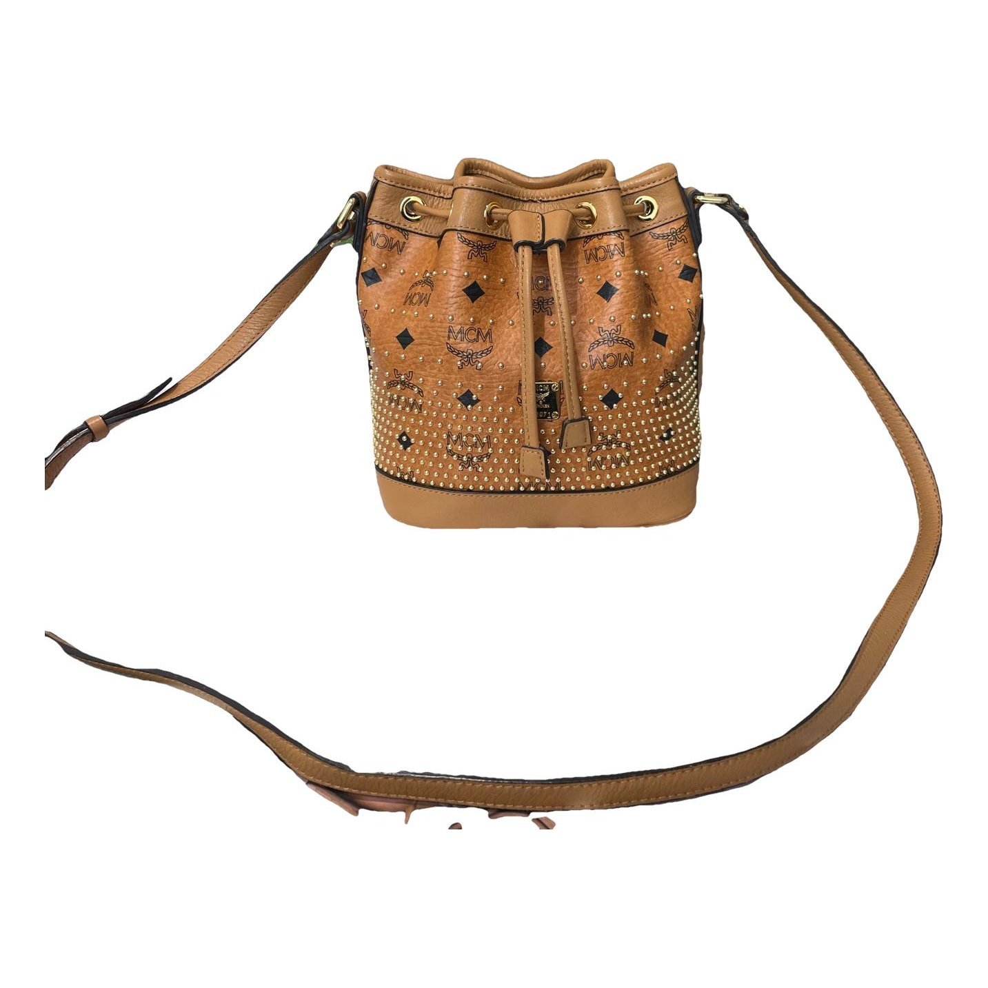 Heritage Drawstring leather handbag