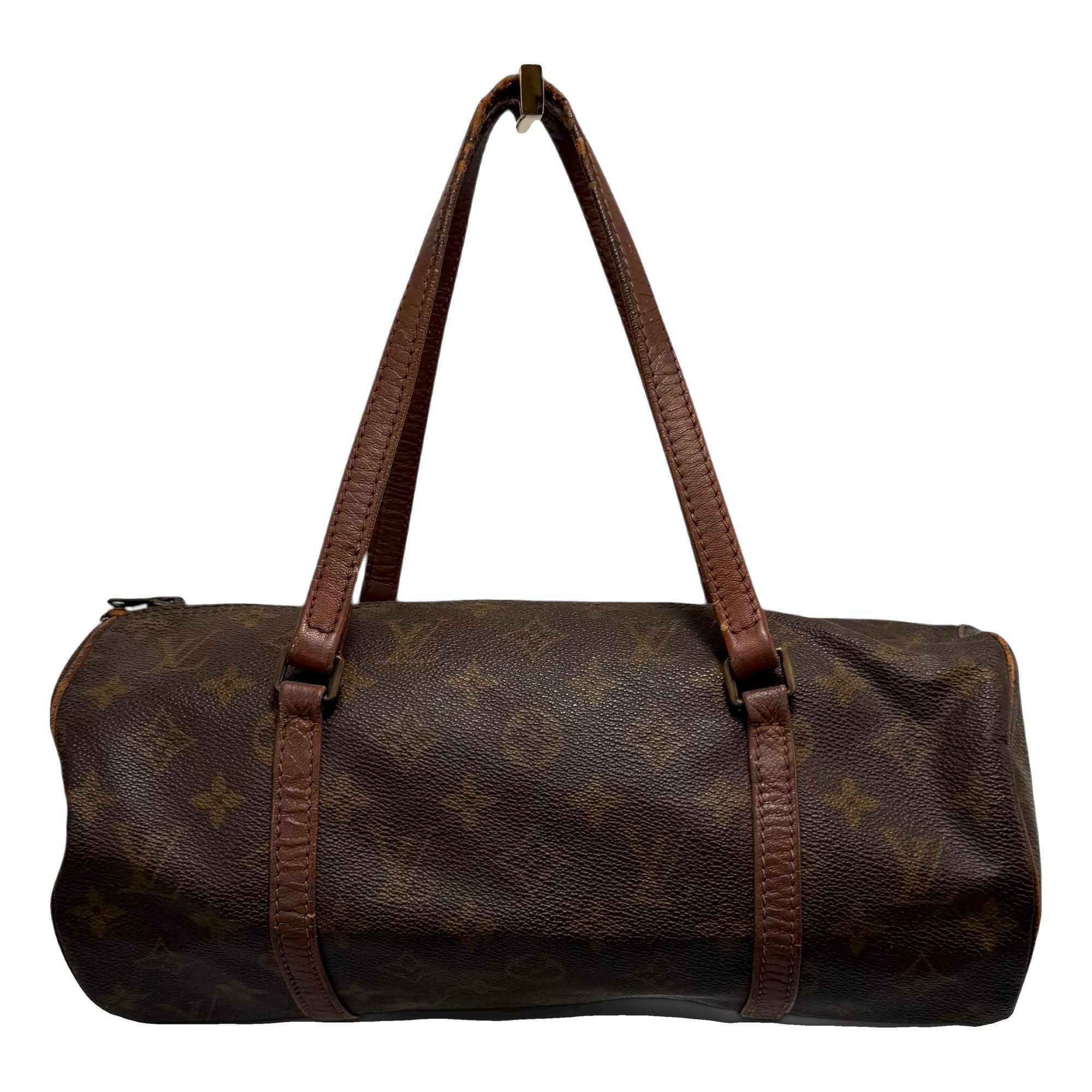 Papillon leather handbag