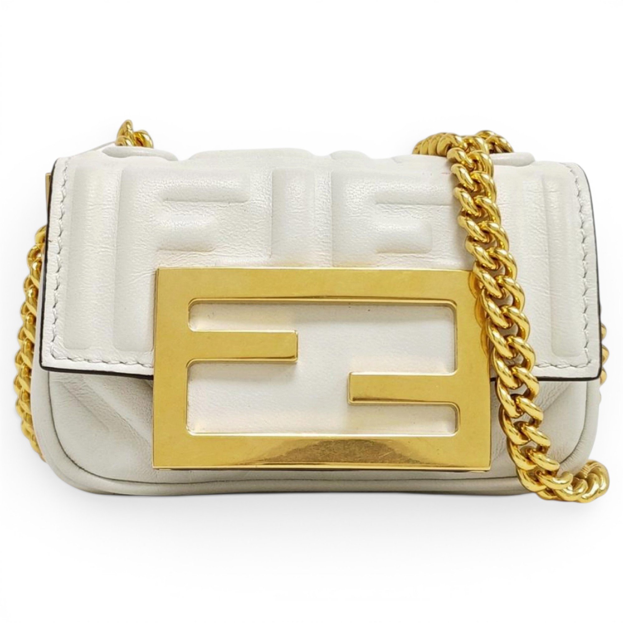 Baguette leather handbag