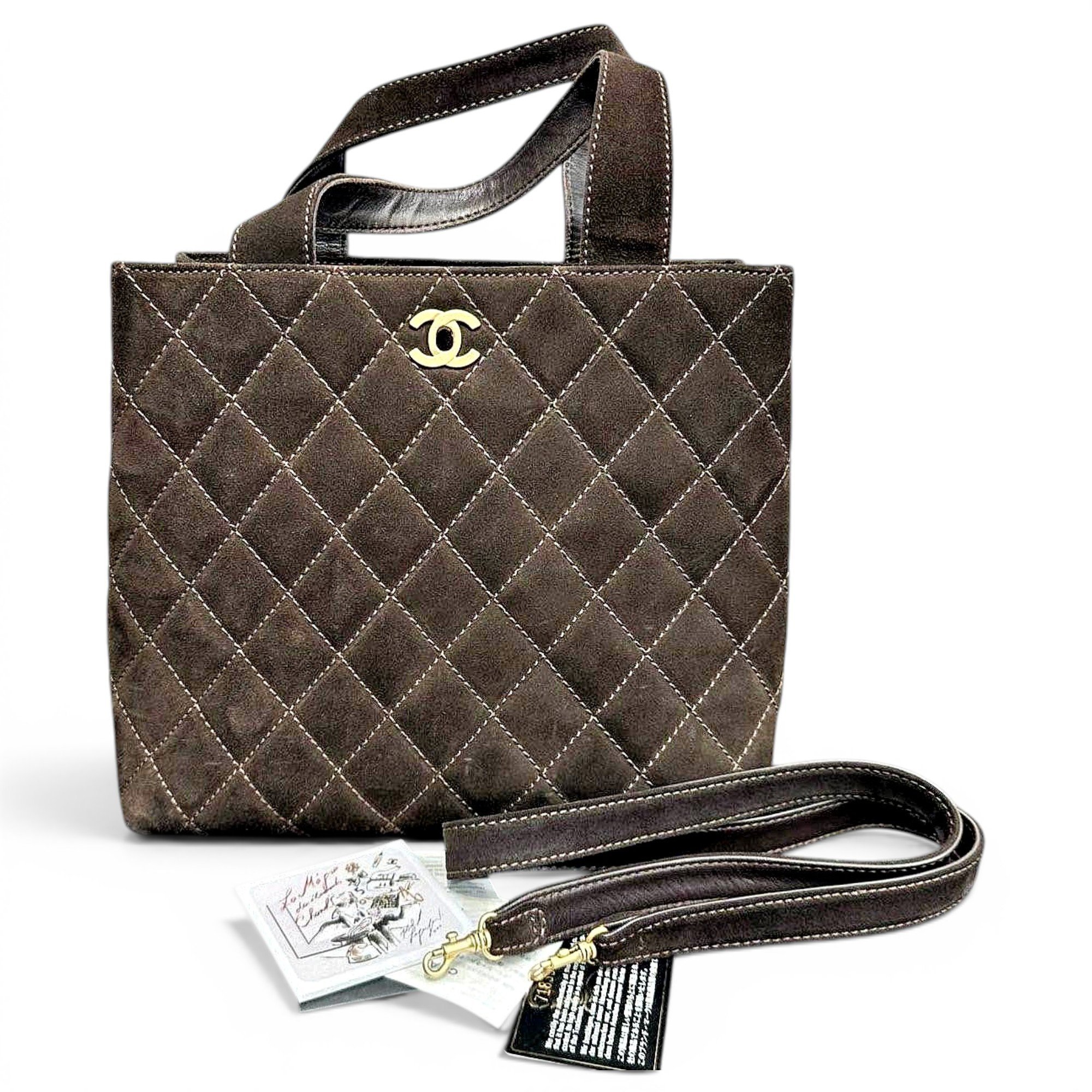 Leather handbag