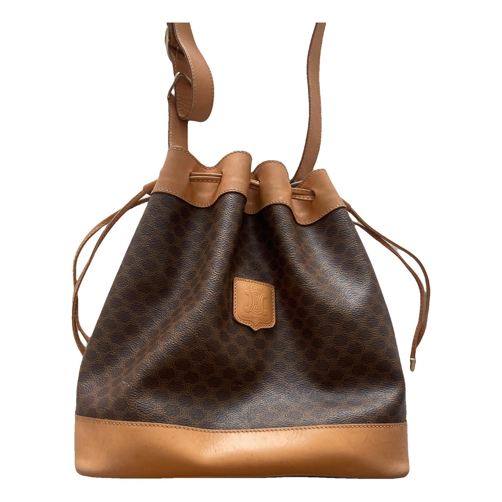 SAC SEAU leather handbag