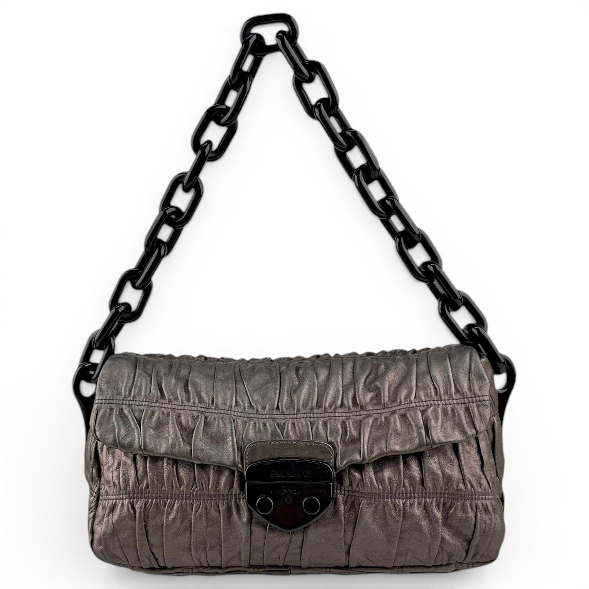 Leather handbag