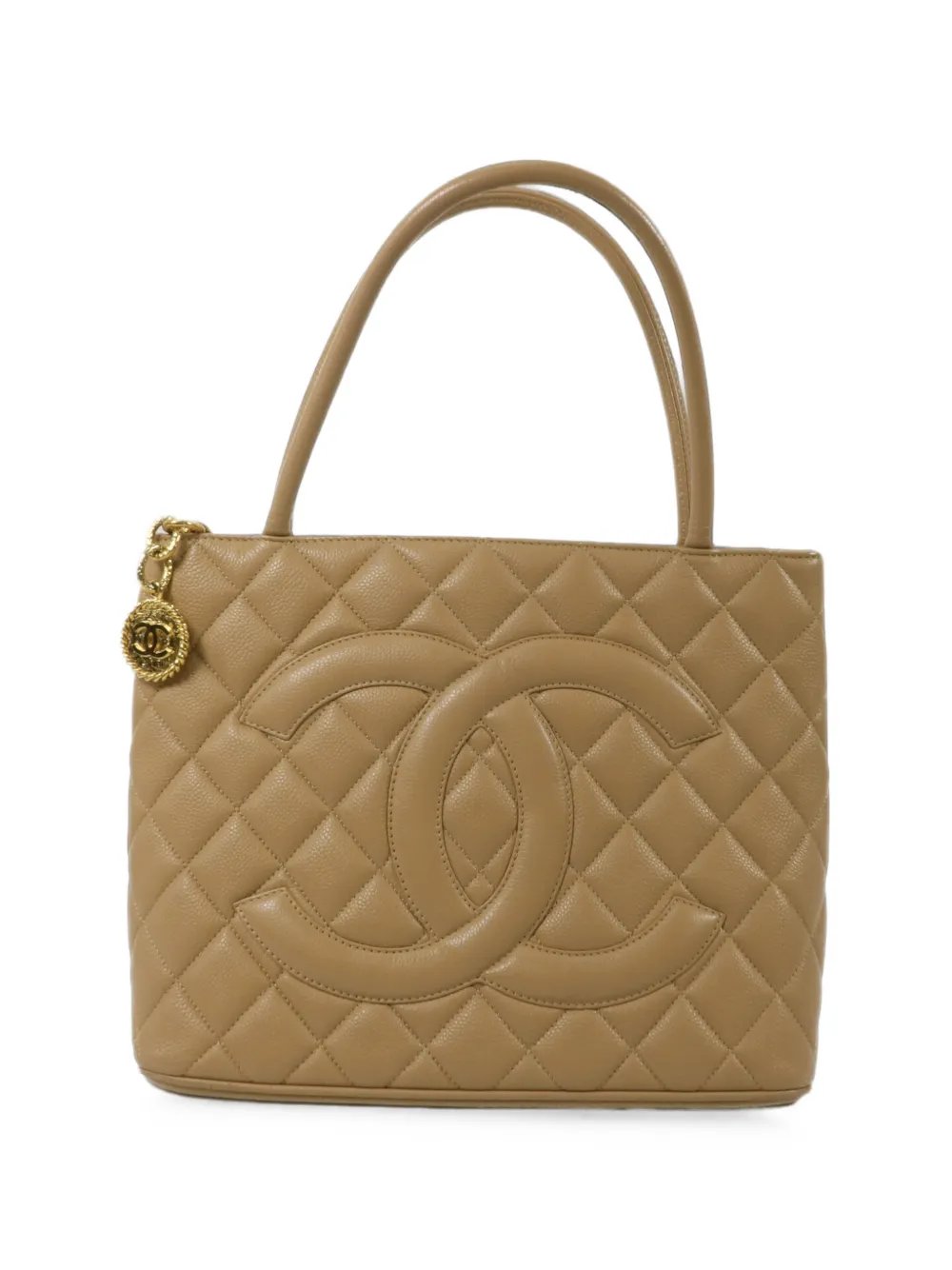 quilted CC tote bag