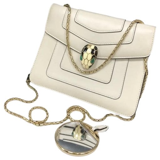 Serpenti leather crossbody bag
